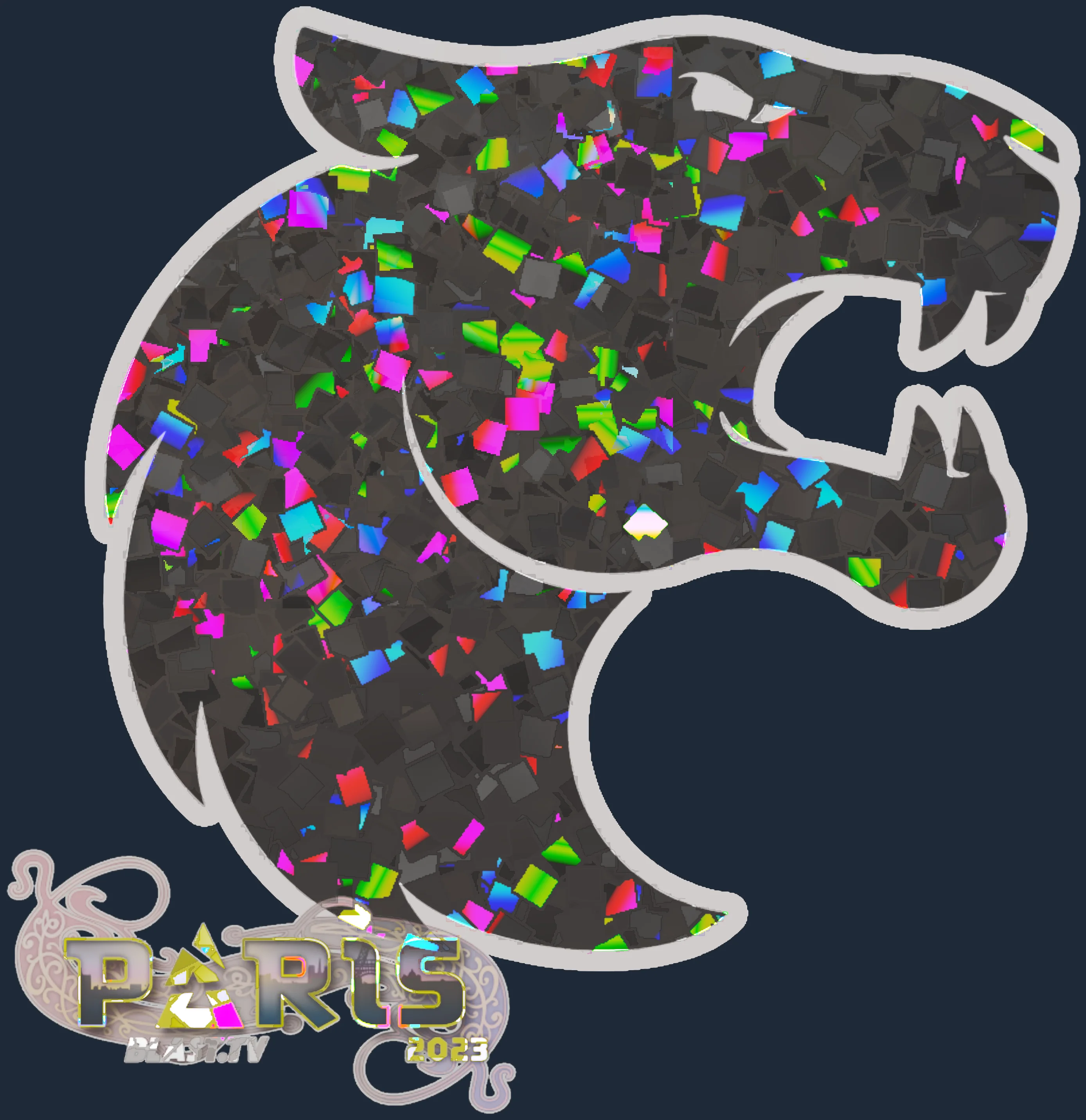 Sticker | FURIA (Glitter) | Paris 2023 Image