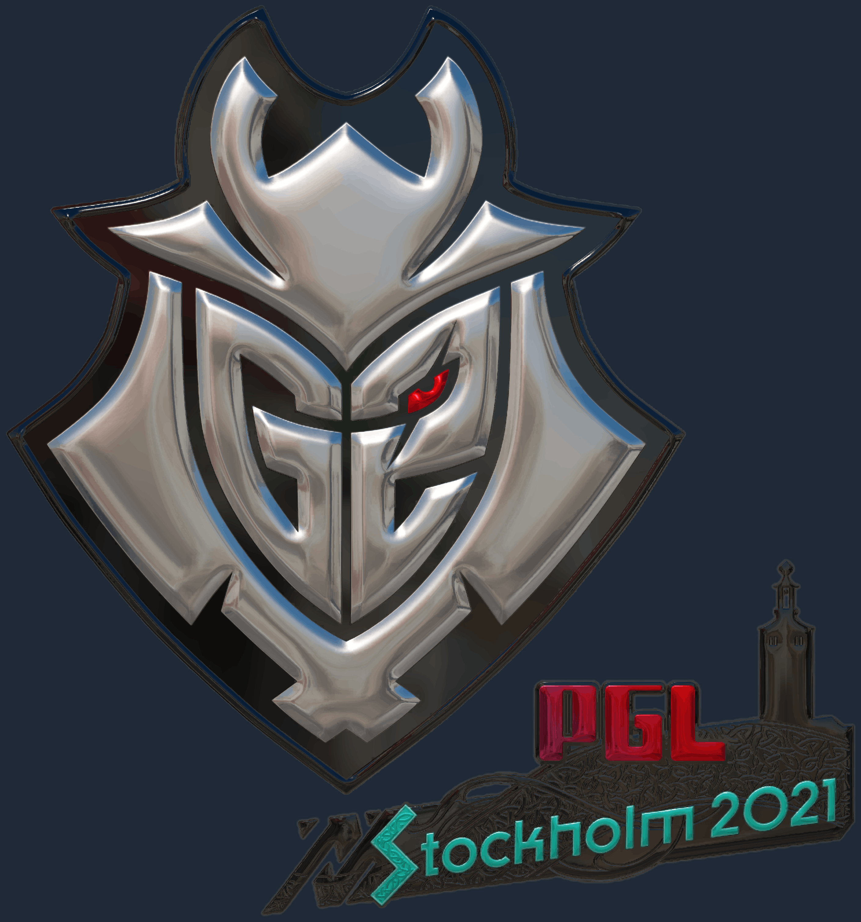 Sticker | G2 Esports (Foil) | Stockholm 2021 Image