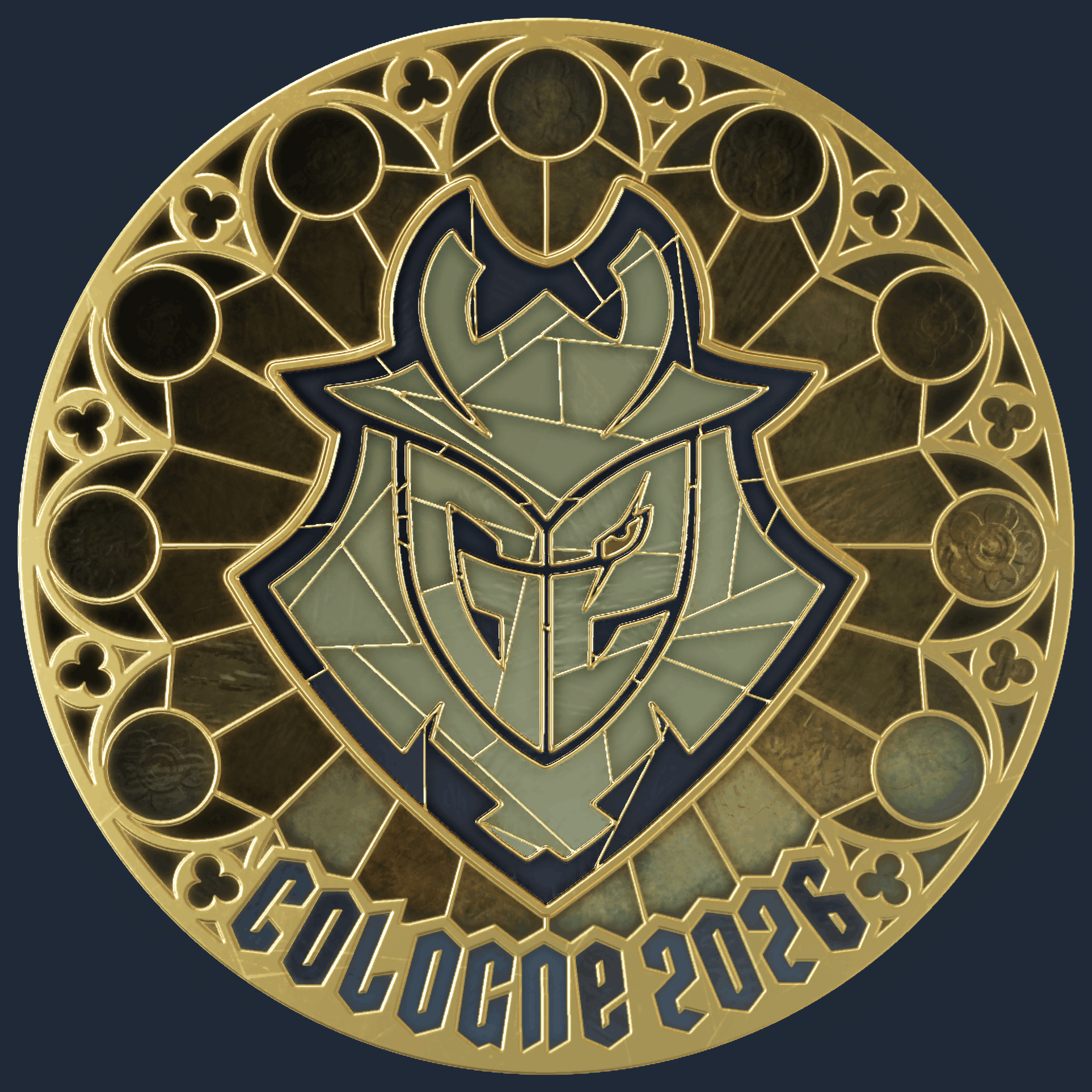 Sticker | G2 esports (Gold) | Cologne 2026 Image