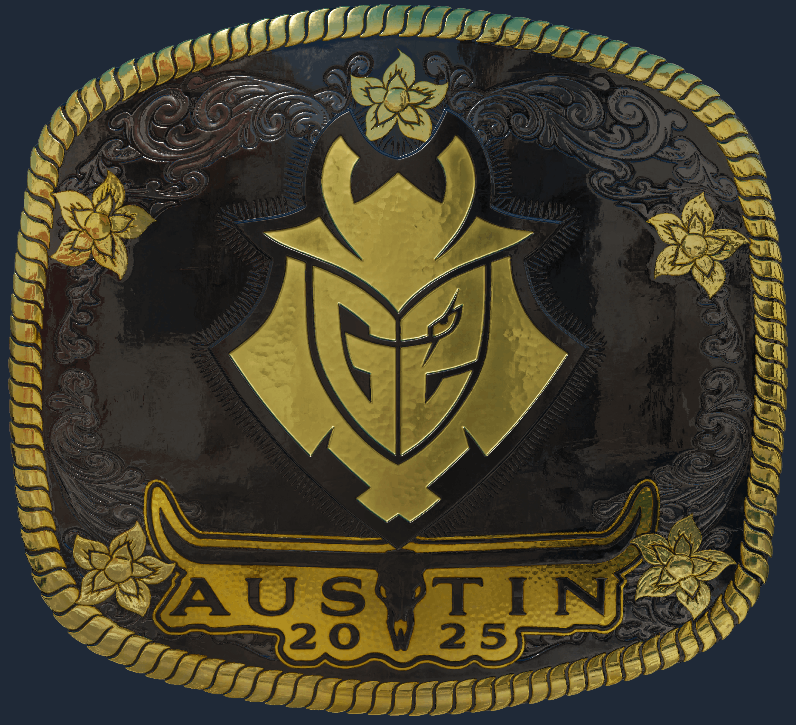 Sticker | G2 Esports (Gold) | Austin 2025 Image