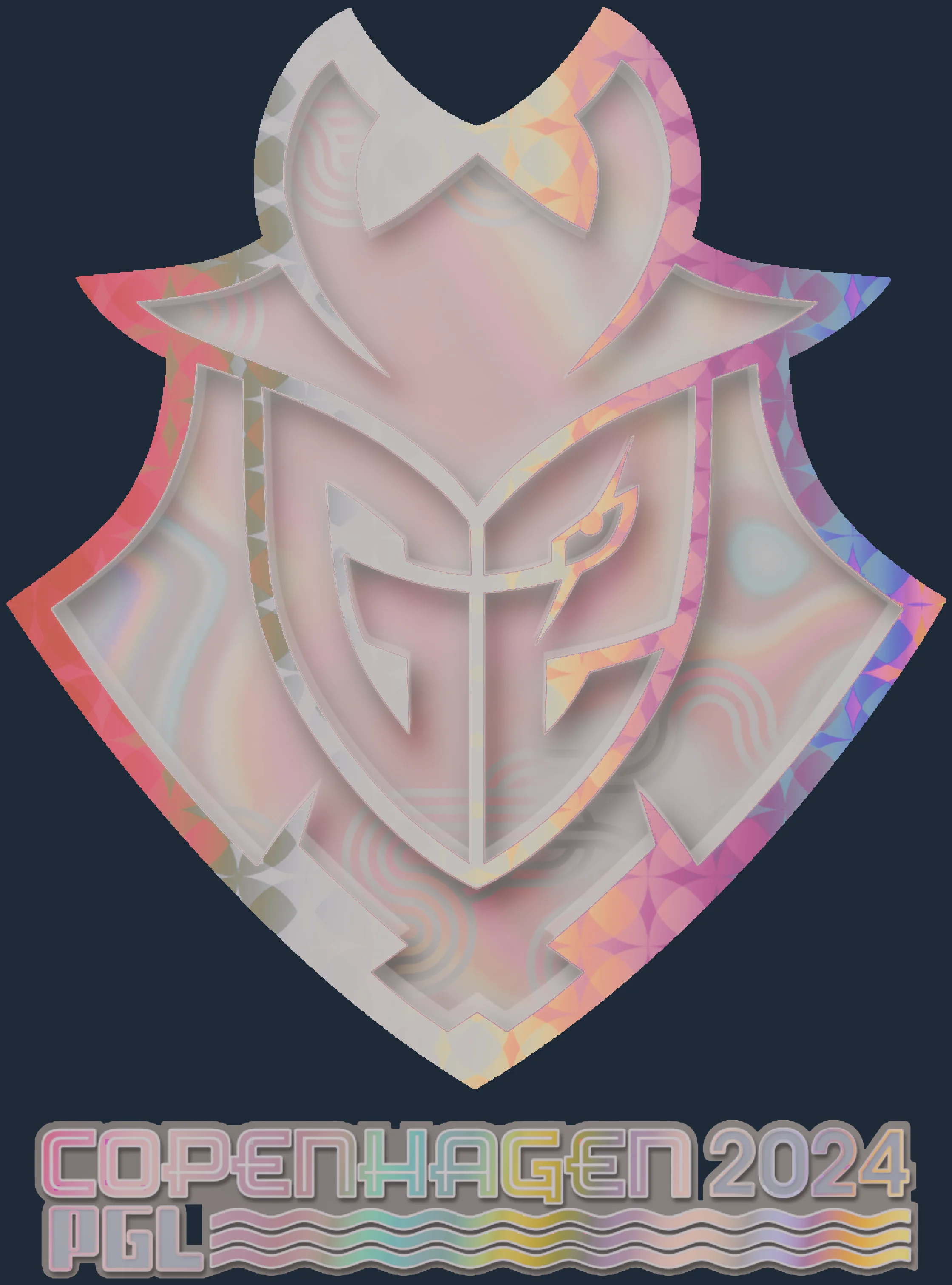 Sticker | G2 Esports (Holo) | Copenhagen 2024 Image