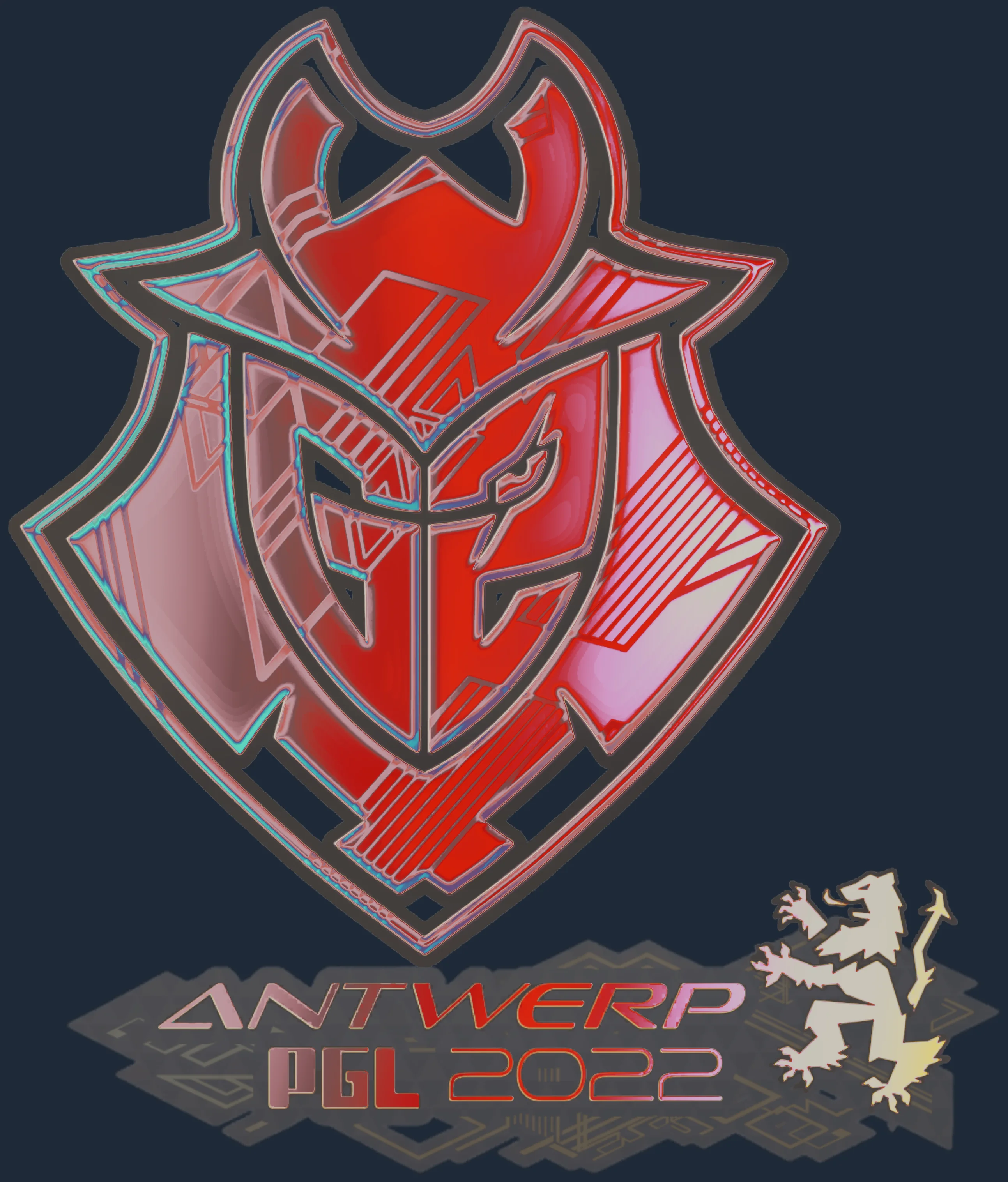 Sticker | G2 Esports (Holo) | Antwerp 2022 Image