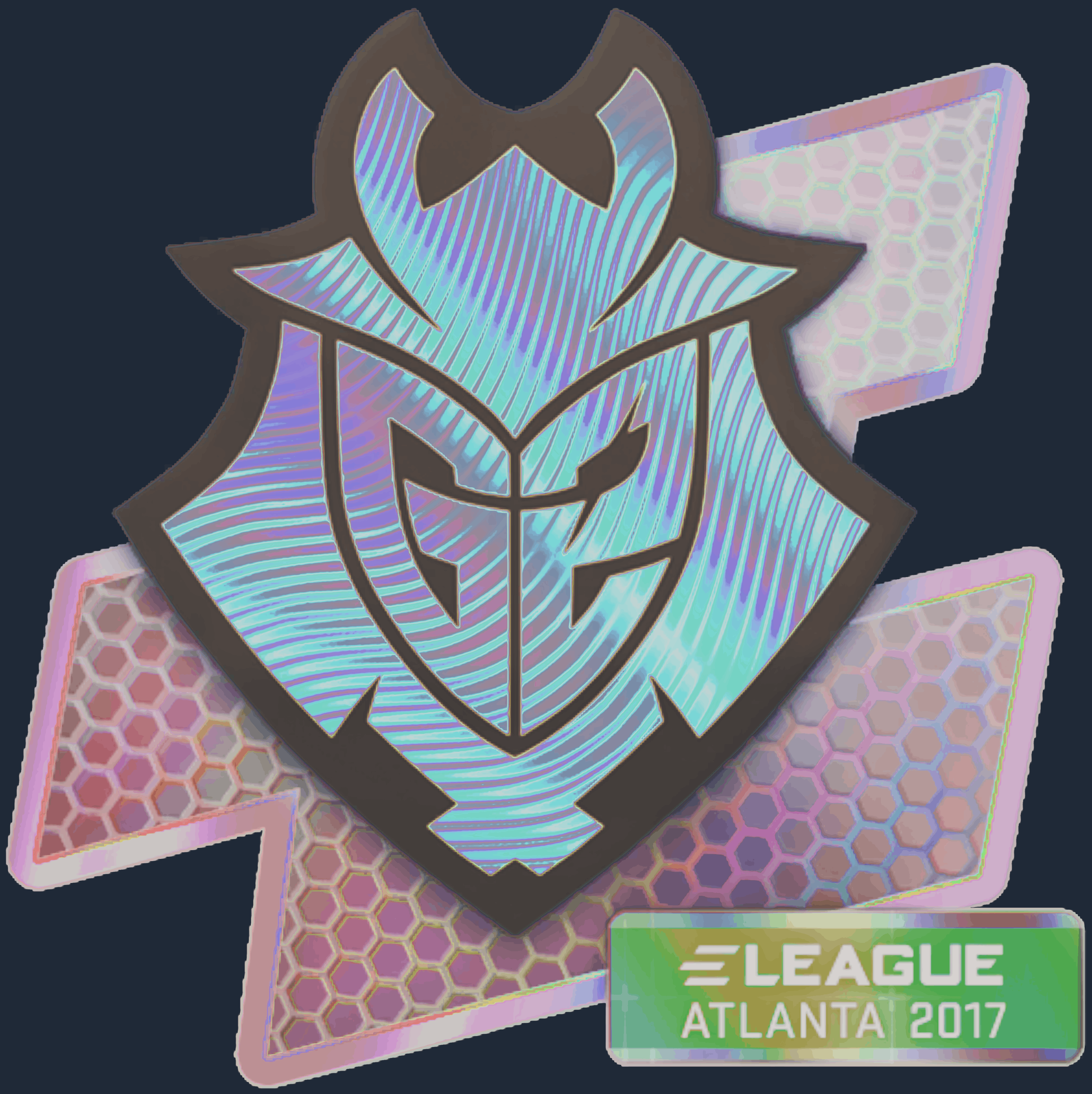 Sticker | G2 Esports (Holo) | Atlanta 2017 Image