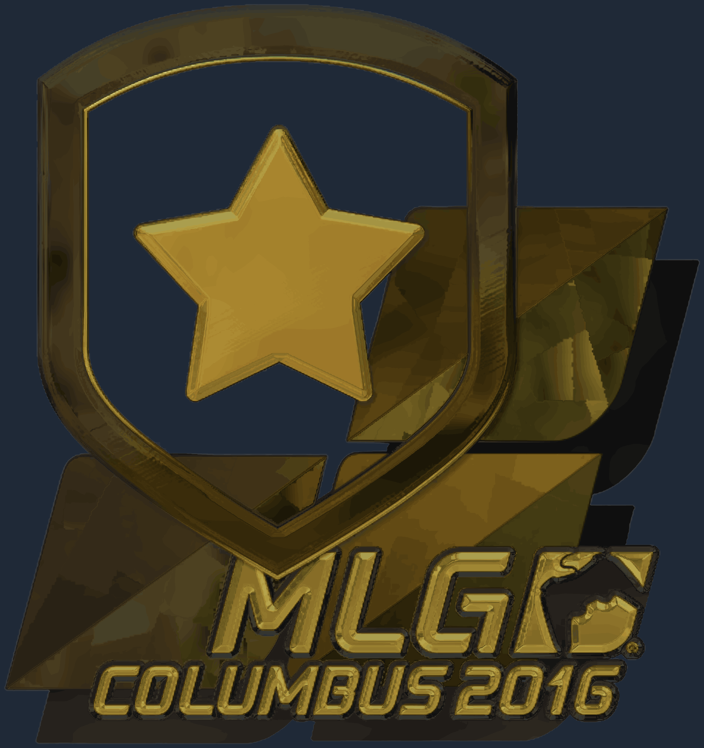 Sticker | Gambit Gaming (Gold) | MLG Columbus 2016 Image