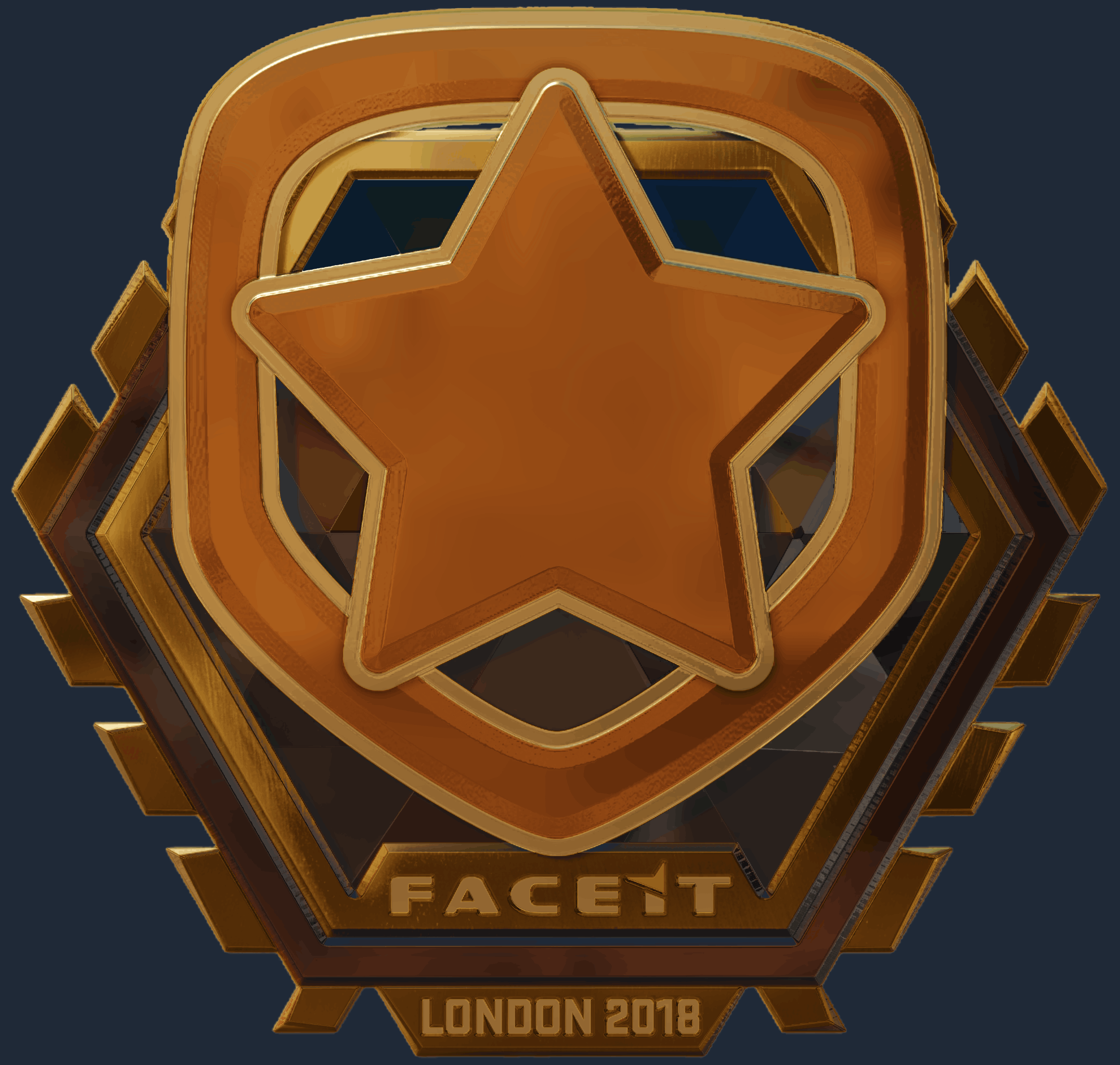 Sticker | Gambit Esports (Gold) | London 2018 Image