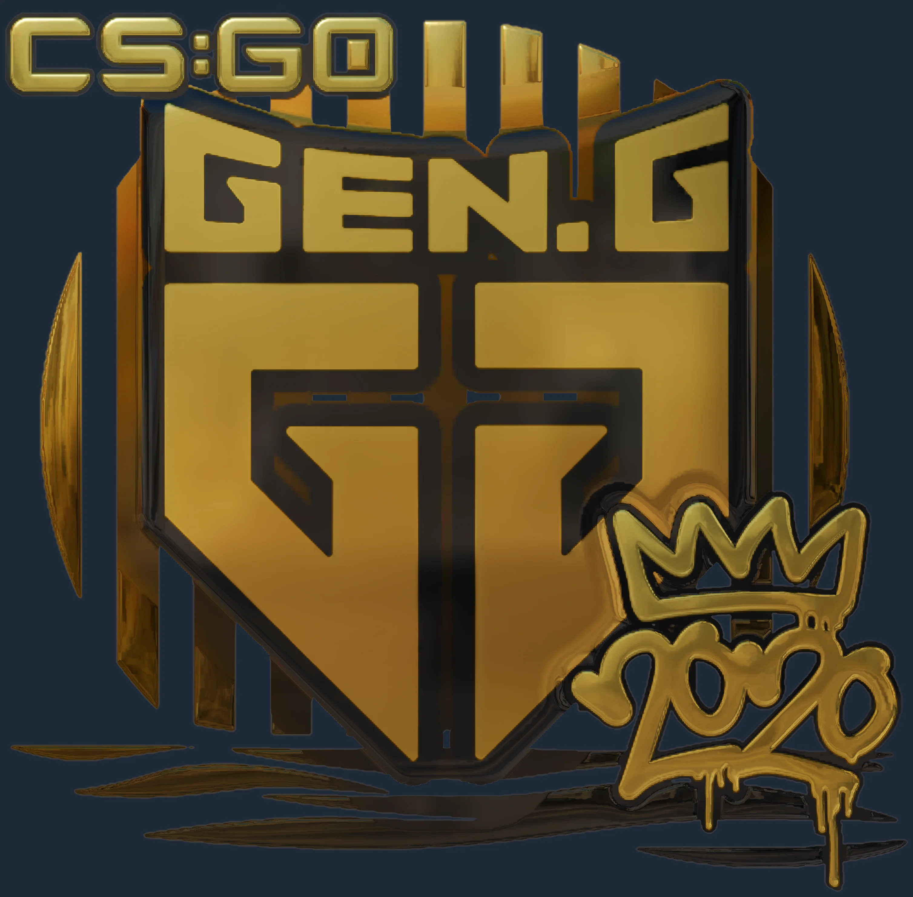 Sticker | Gen.G (Gold) | 2020 RMR Image