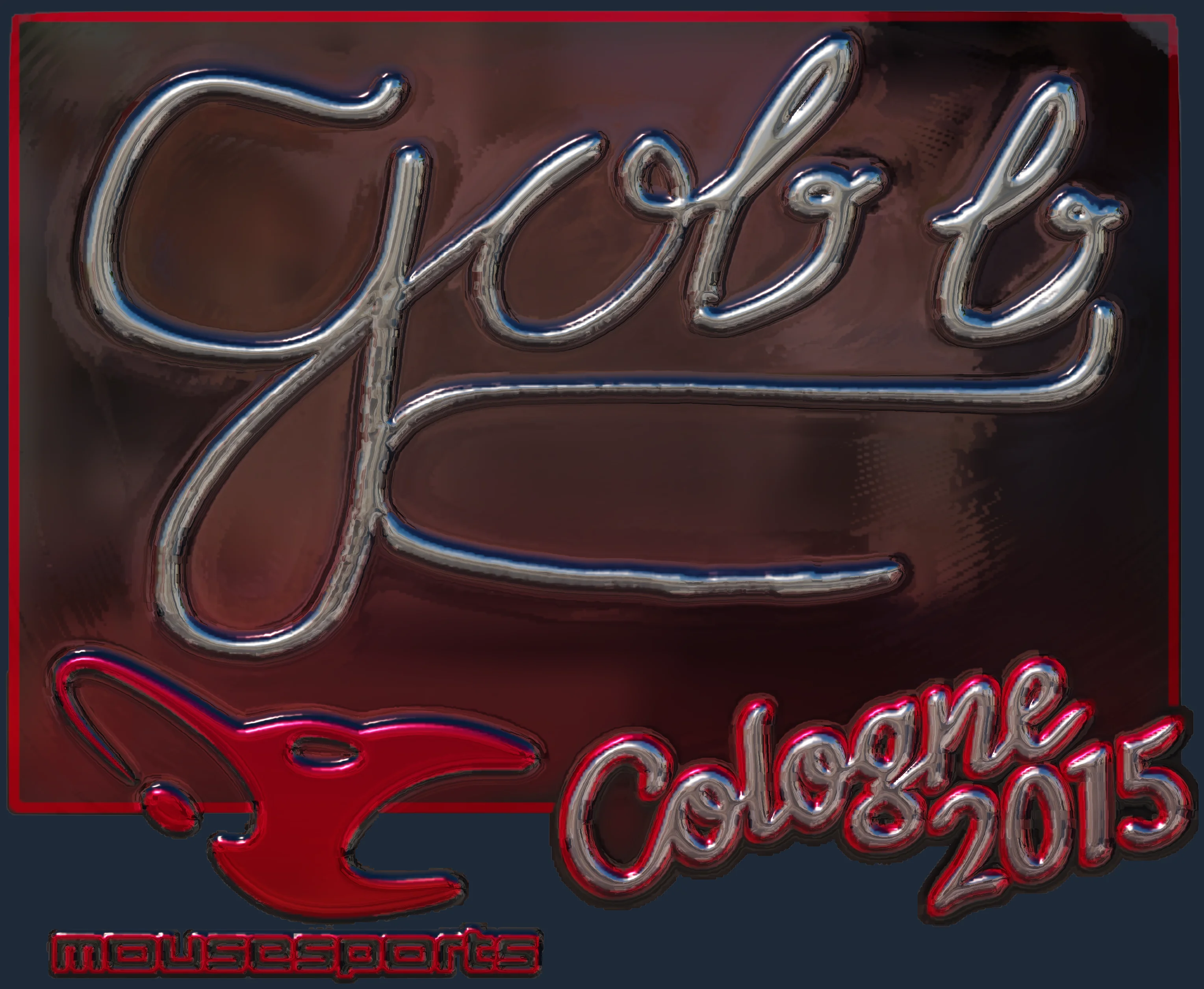 Sticker | gob b (Foil) | Cologne 2015 Image