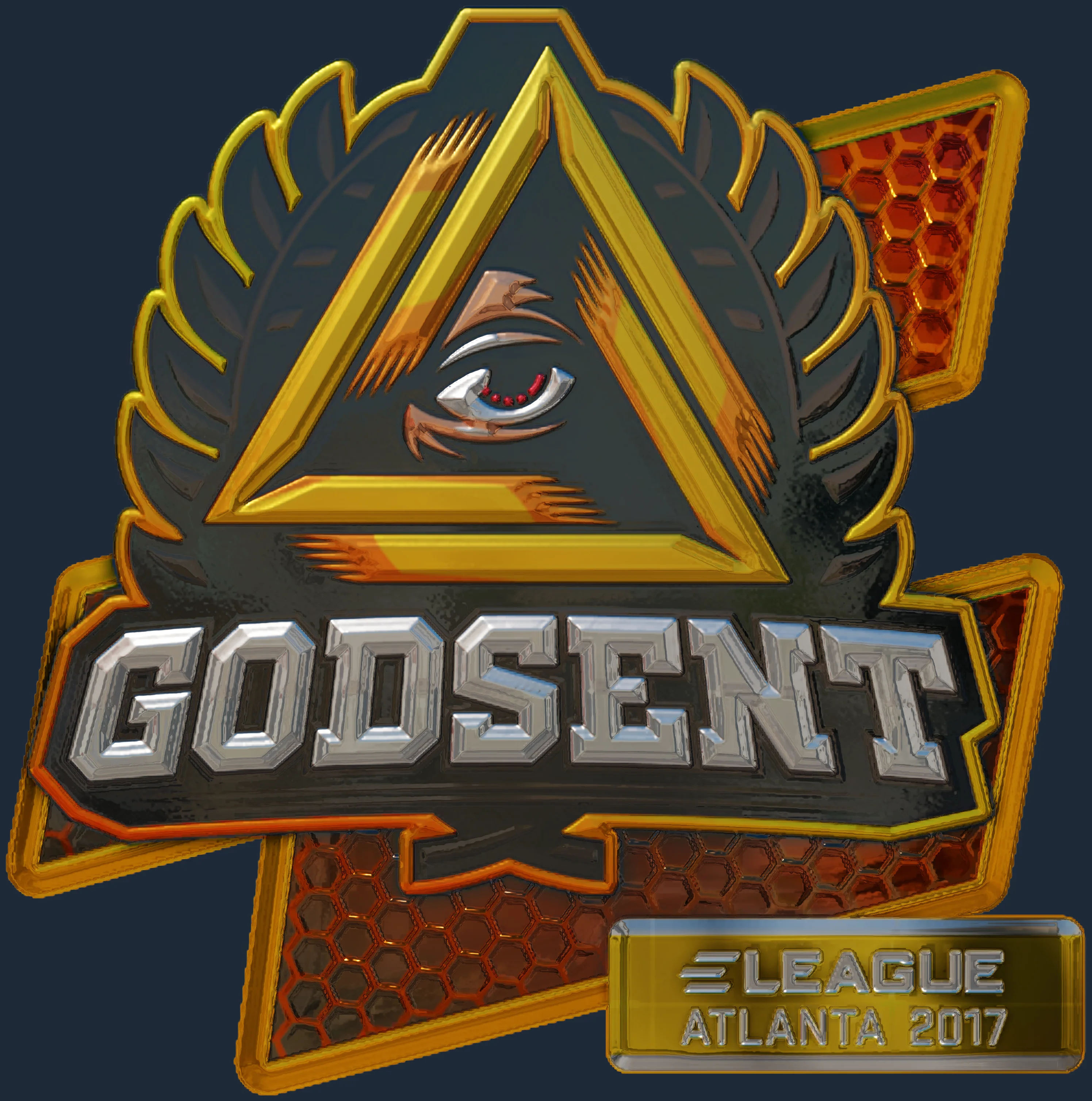 Sticker | GODSENT (Foil) | Atlanta 2017 Image