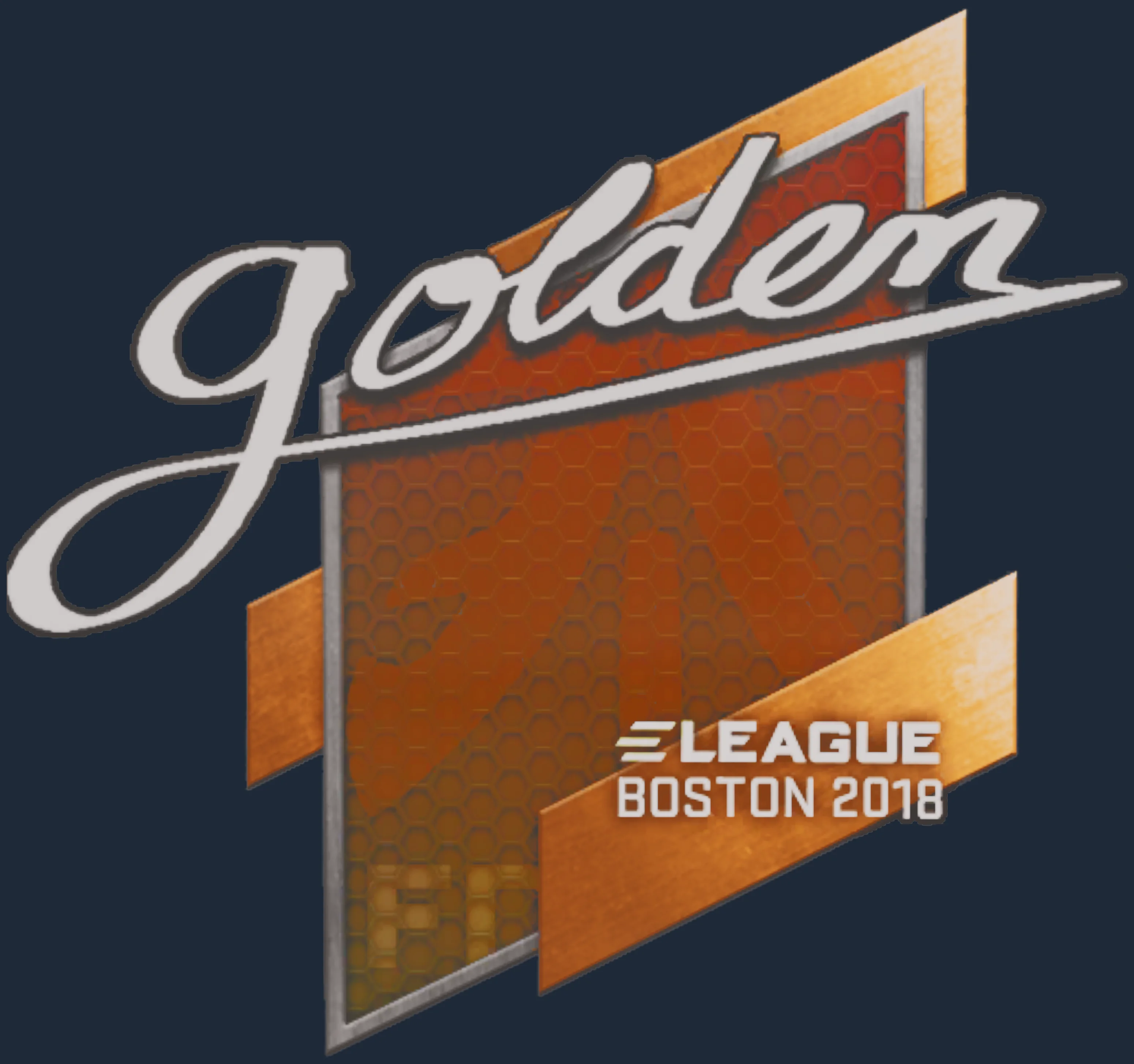 Sticker | Golden | Boston 2018 Image