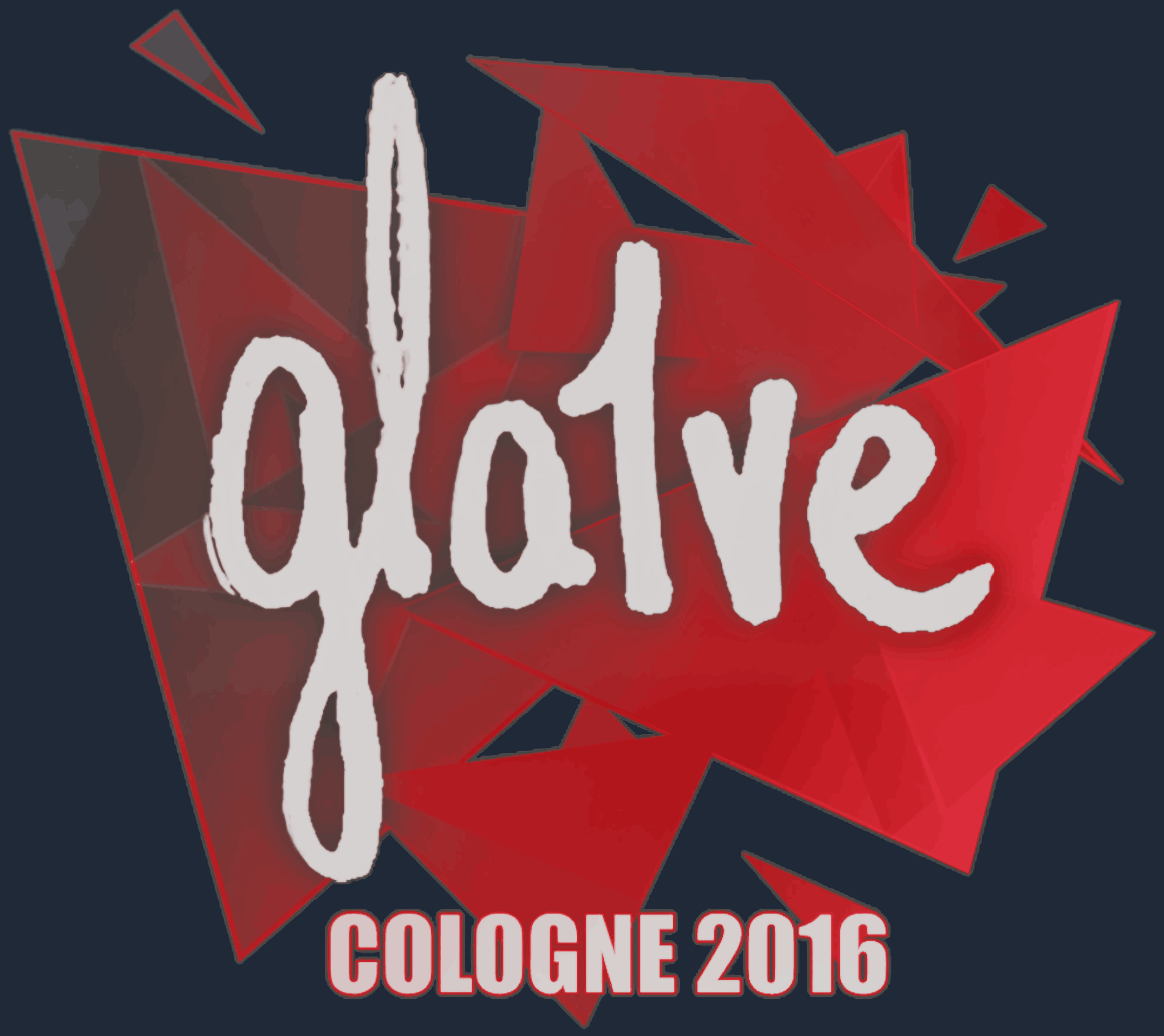 Sticker | gla1ve | Cologne 2016 Image