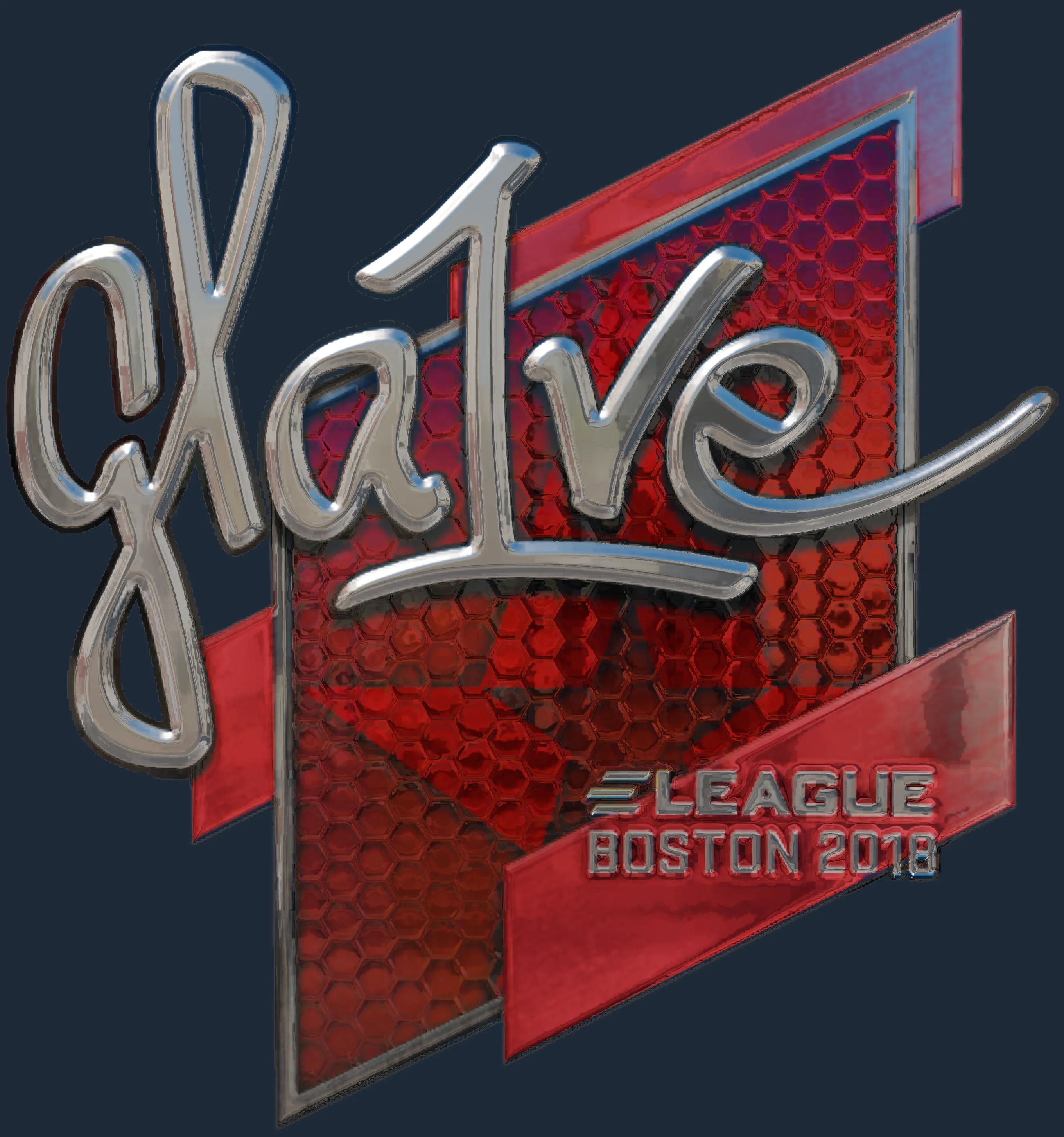 Sticker | gla1ve (Foil) | Boston 2018 Image