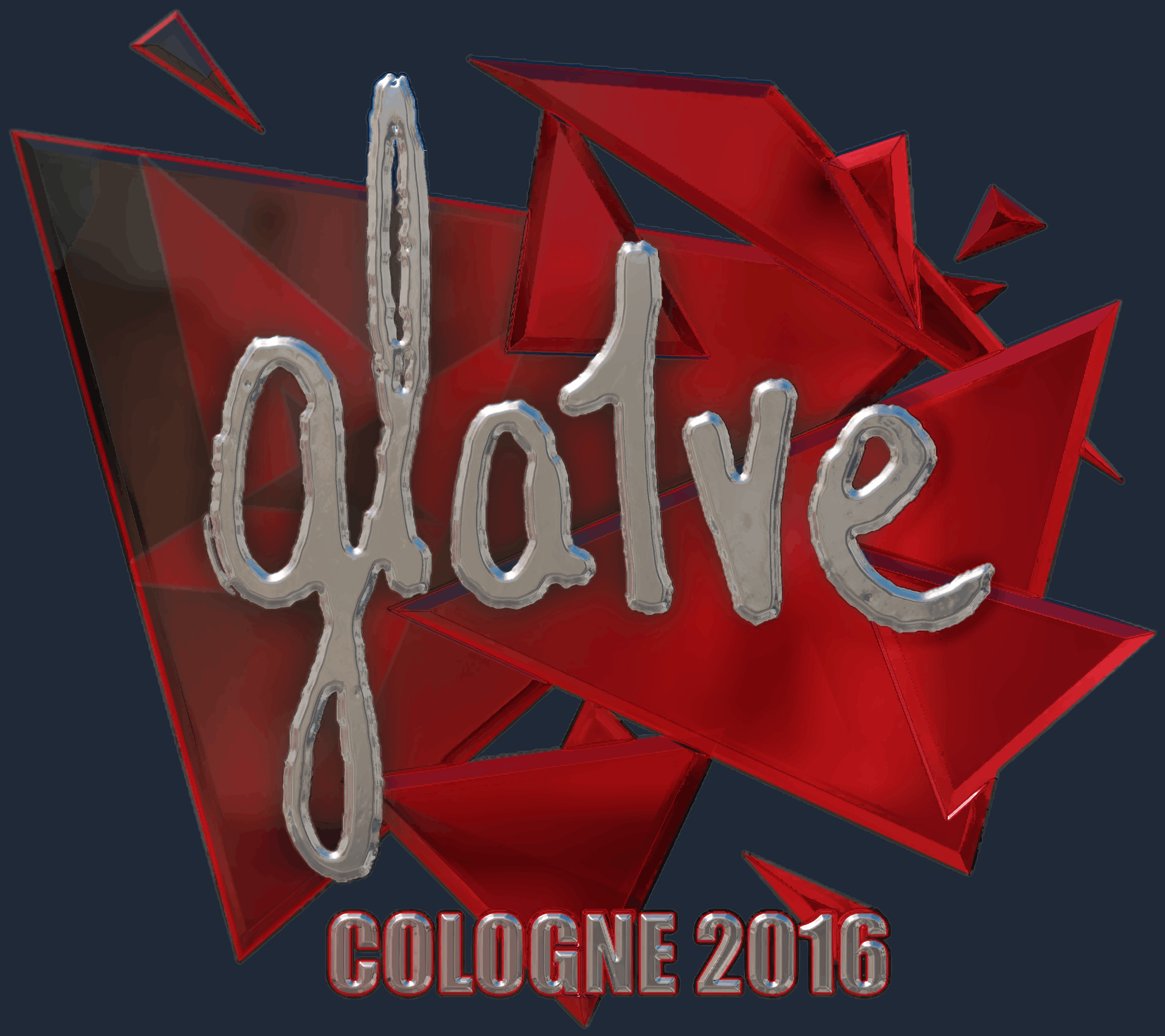 Sticker | gla1ve (Foil) | Cologne 2016 Image