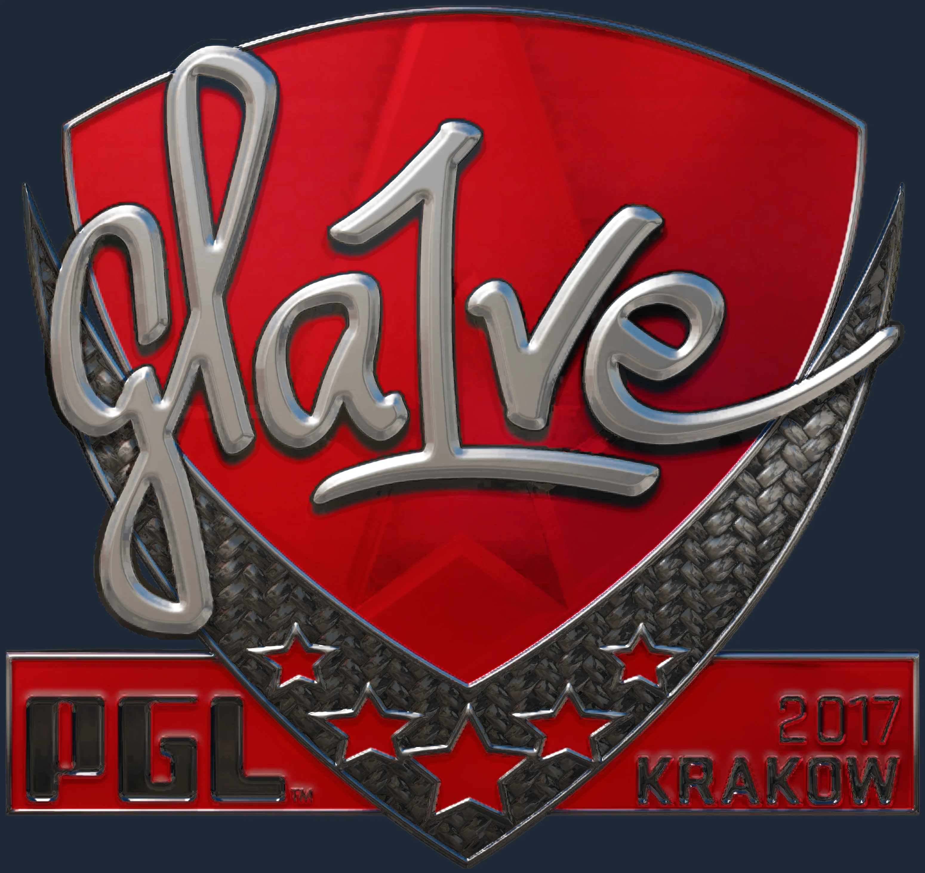 Sticker | gla1ve (Foil) | Krakow 2017 Image
