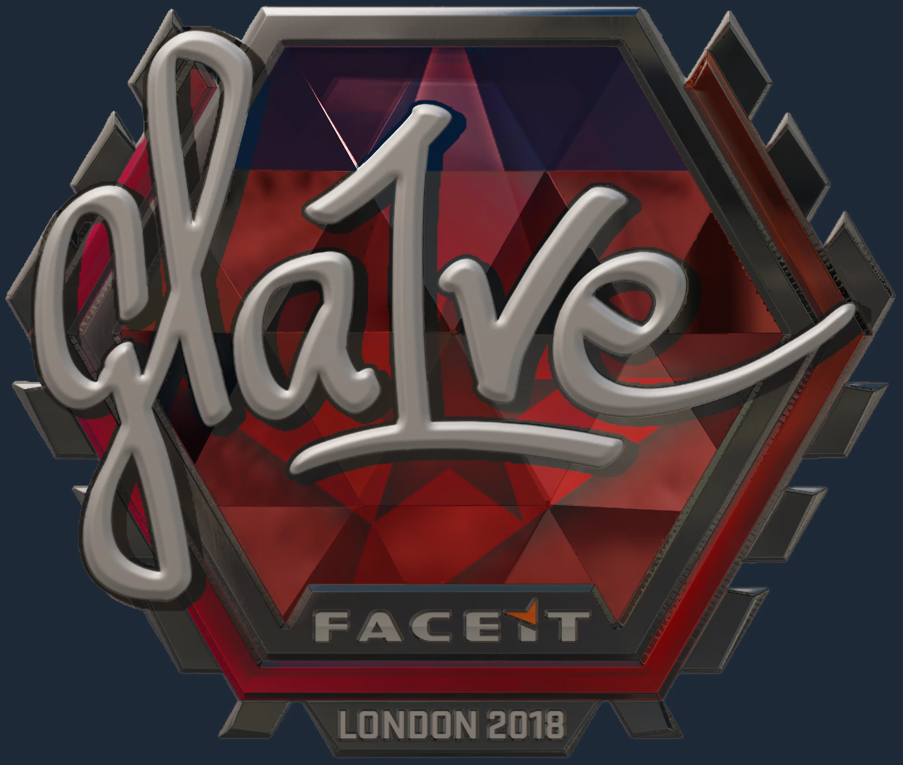 Sticker | gla1ve (Foil) | London 2018 Image