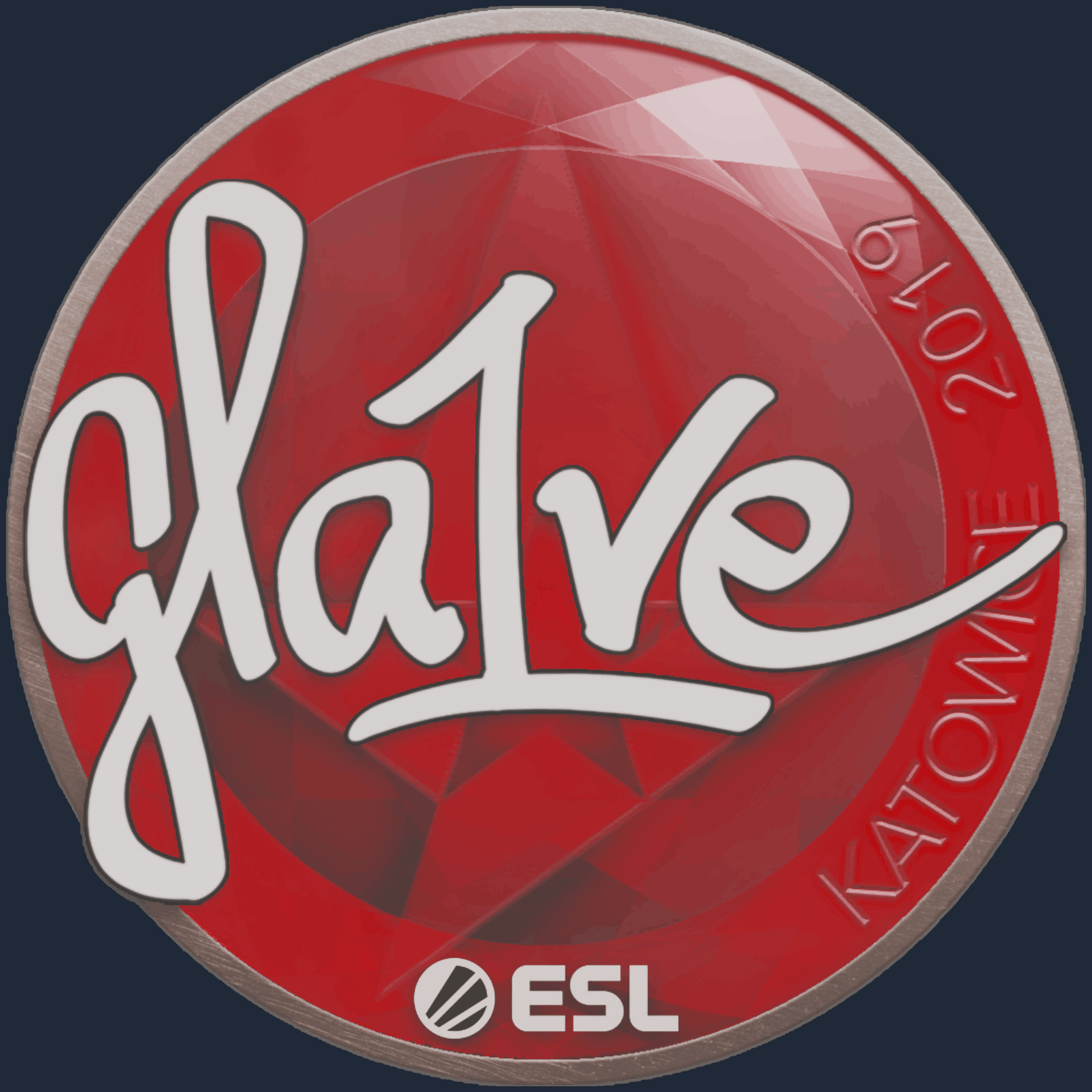 Sticker | gla1ve | Katowice 2019 Image