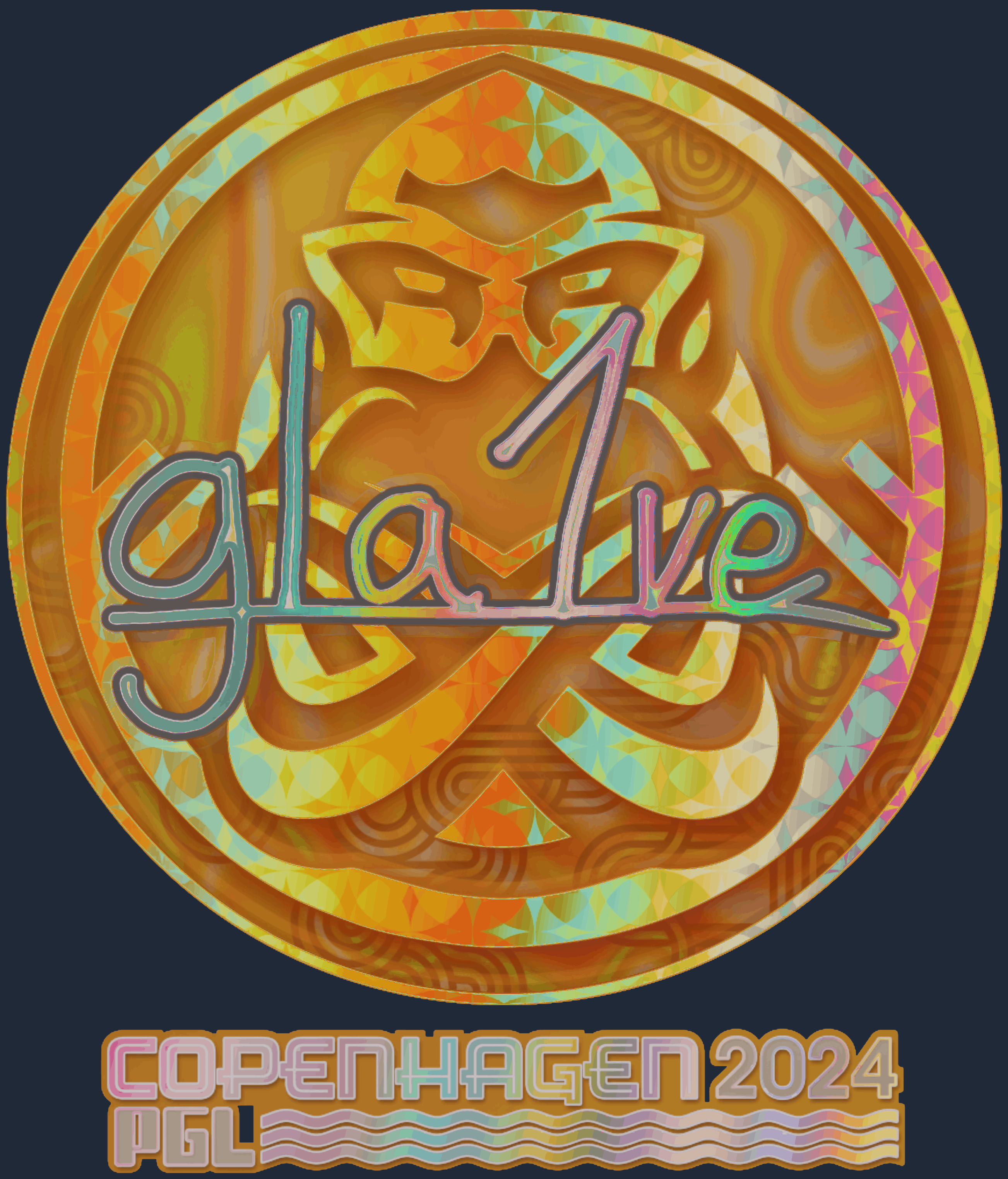 Sticker | gla1ve (Holo) | Copenhagen 2024 Image