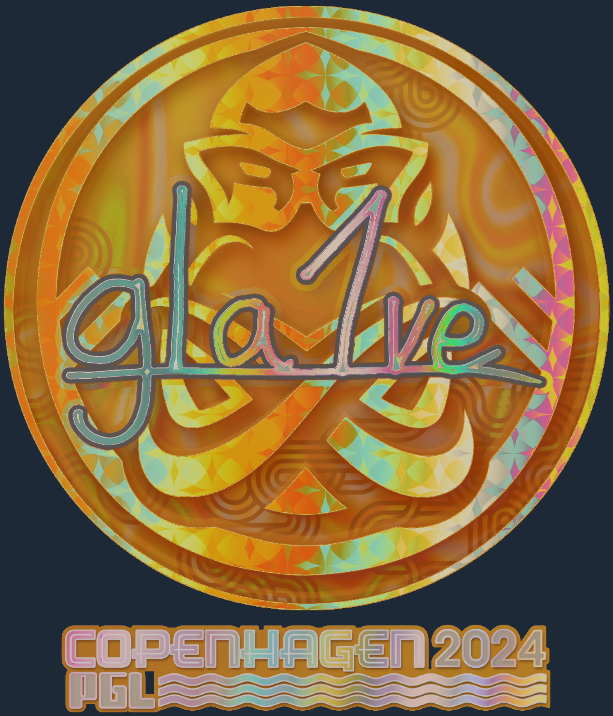 Sticker | gla1ve (Holo) | Copenhagen 2024 Image