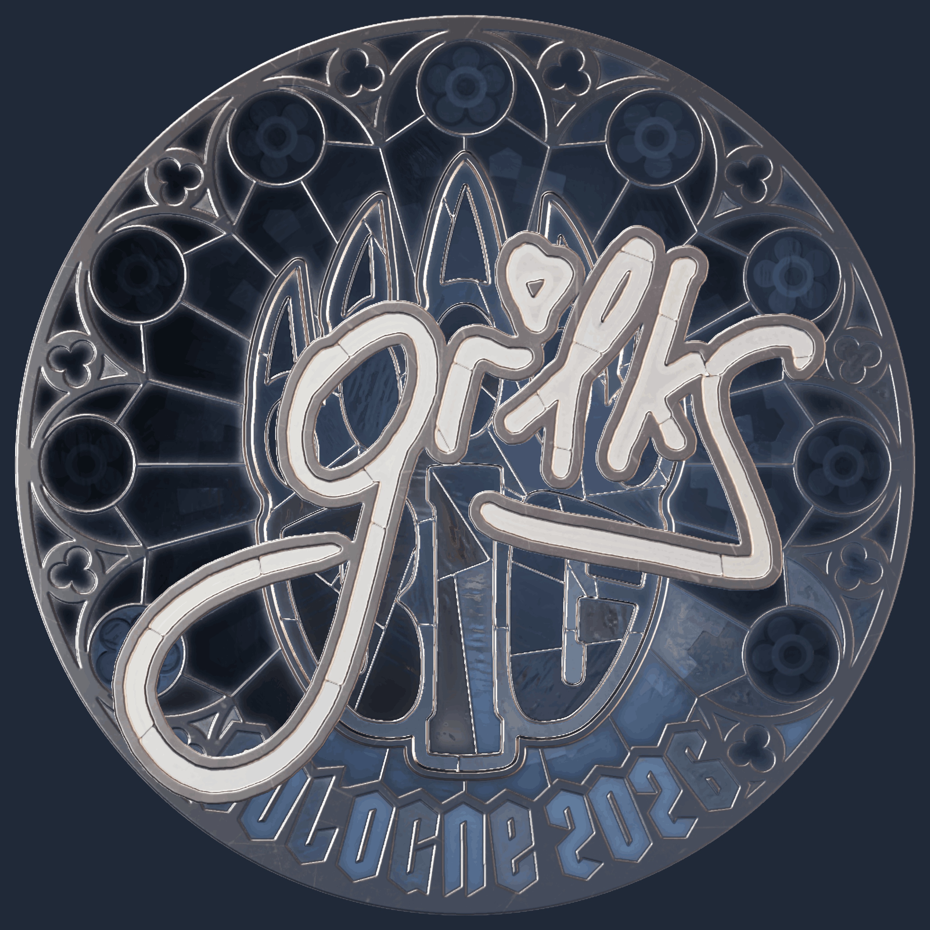 Sticker | gr1ks (Foil) | Cologne 2026 Image