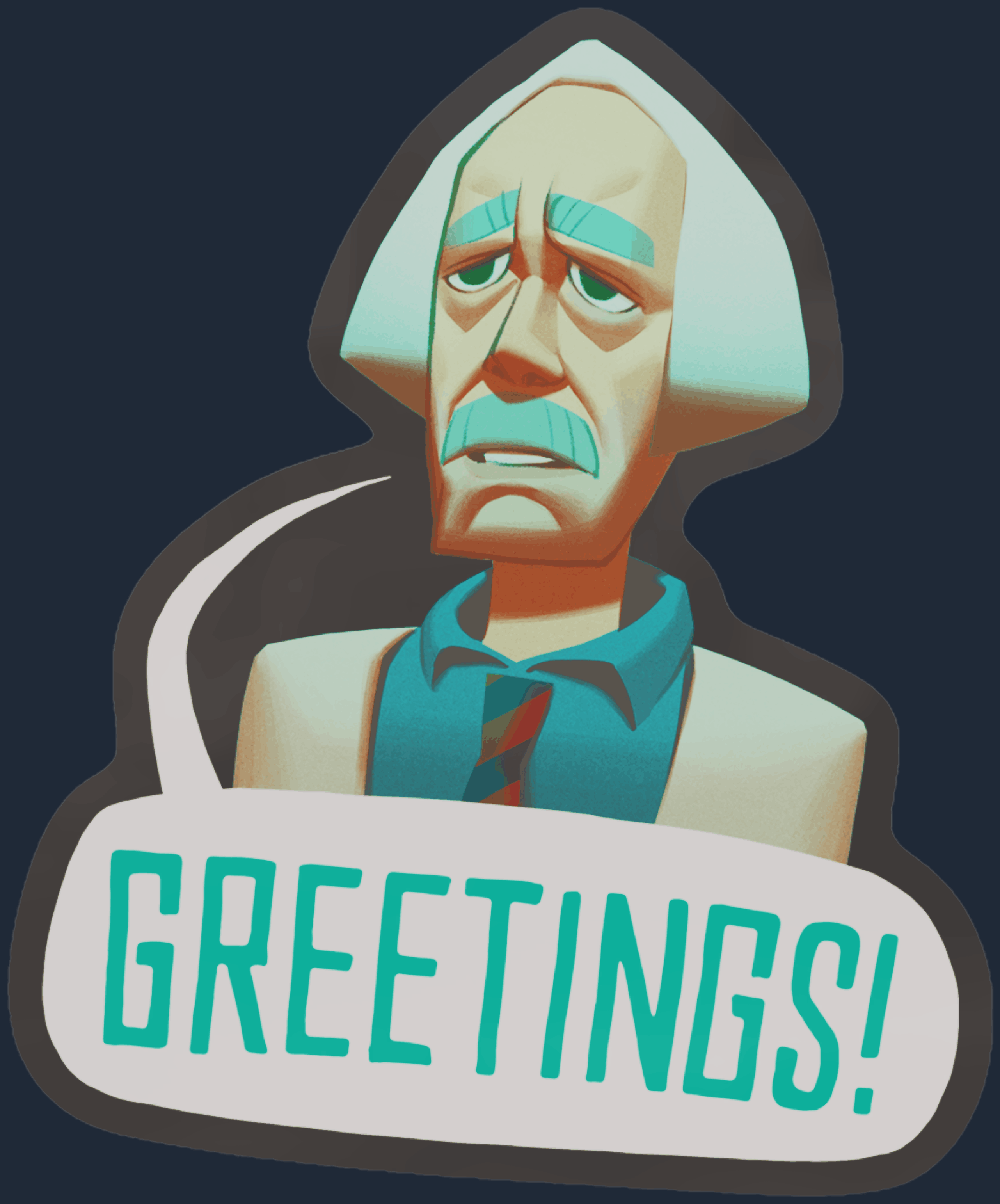 Sticker | Greetings Image