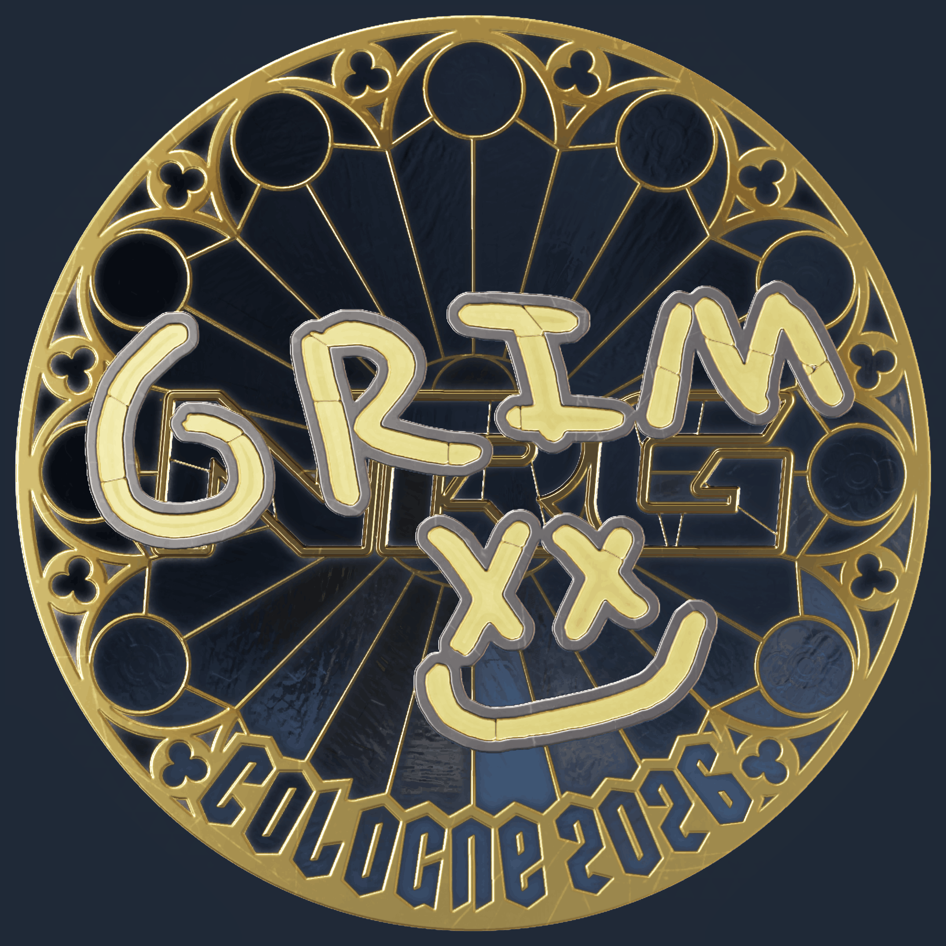 Sticker | Grim (Gold) | Cologne 2026 Image