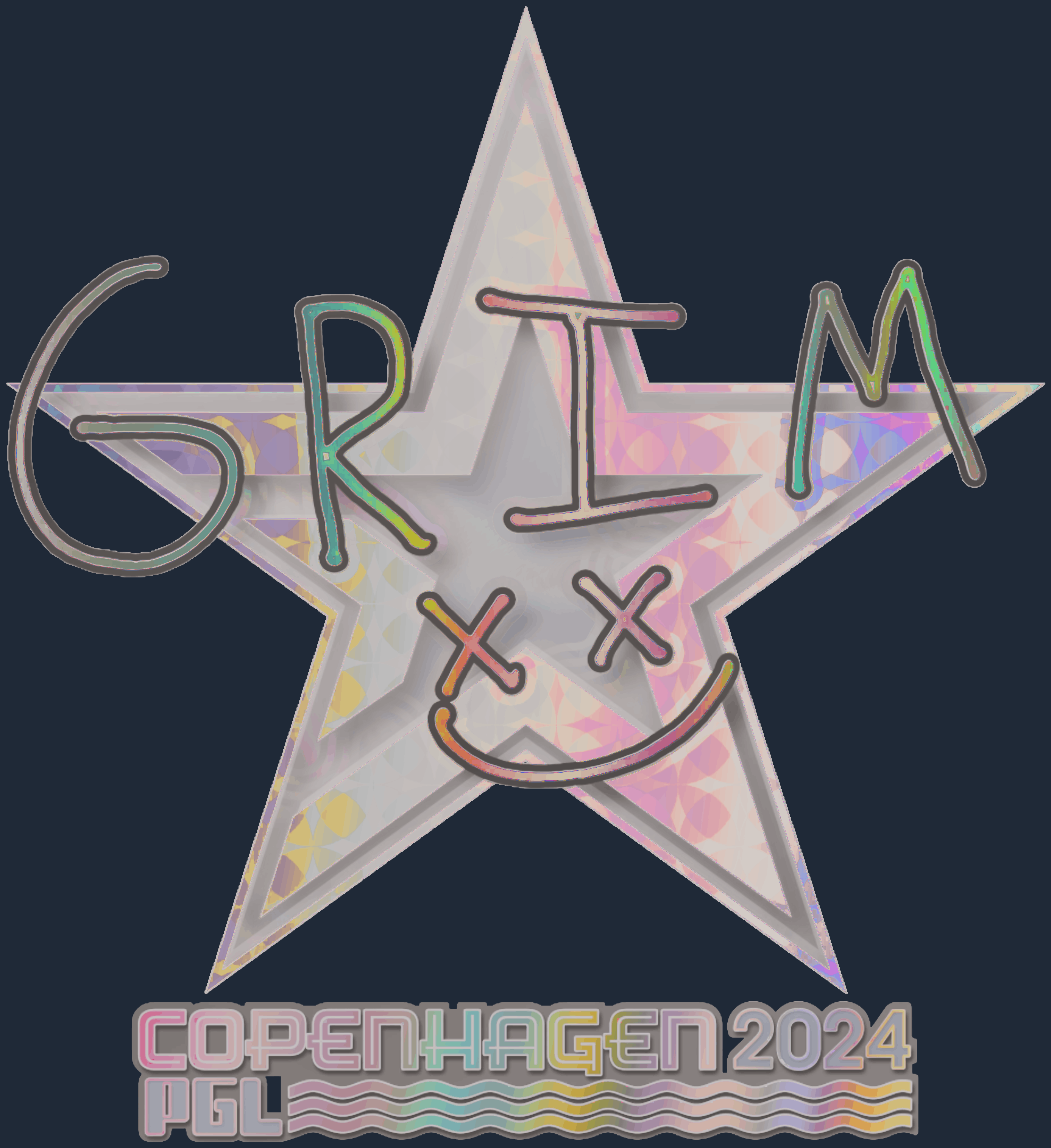 Sticker | Grim (Holo) | Copenhagen 2024 Image