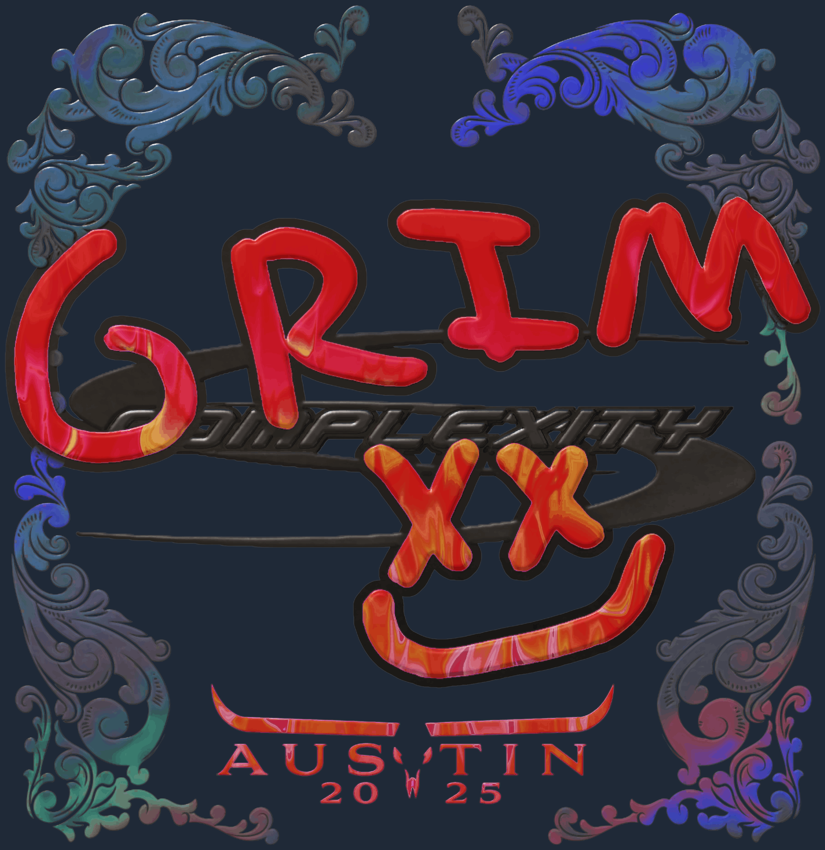 Sticker | Grim (Holo) | Austin 2025 Image