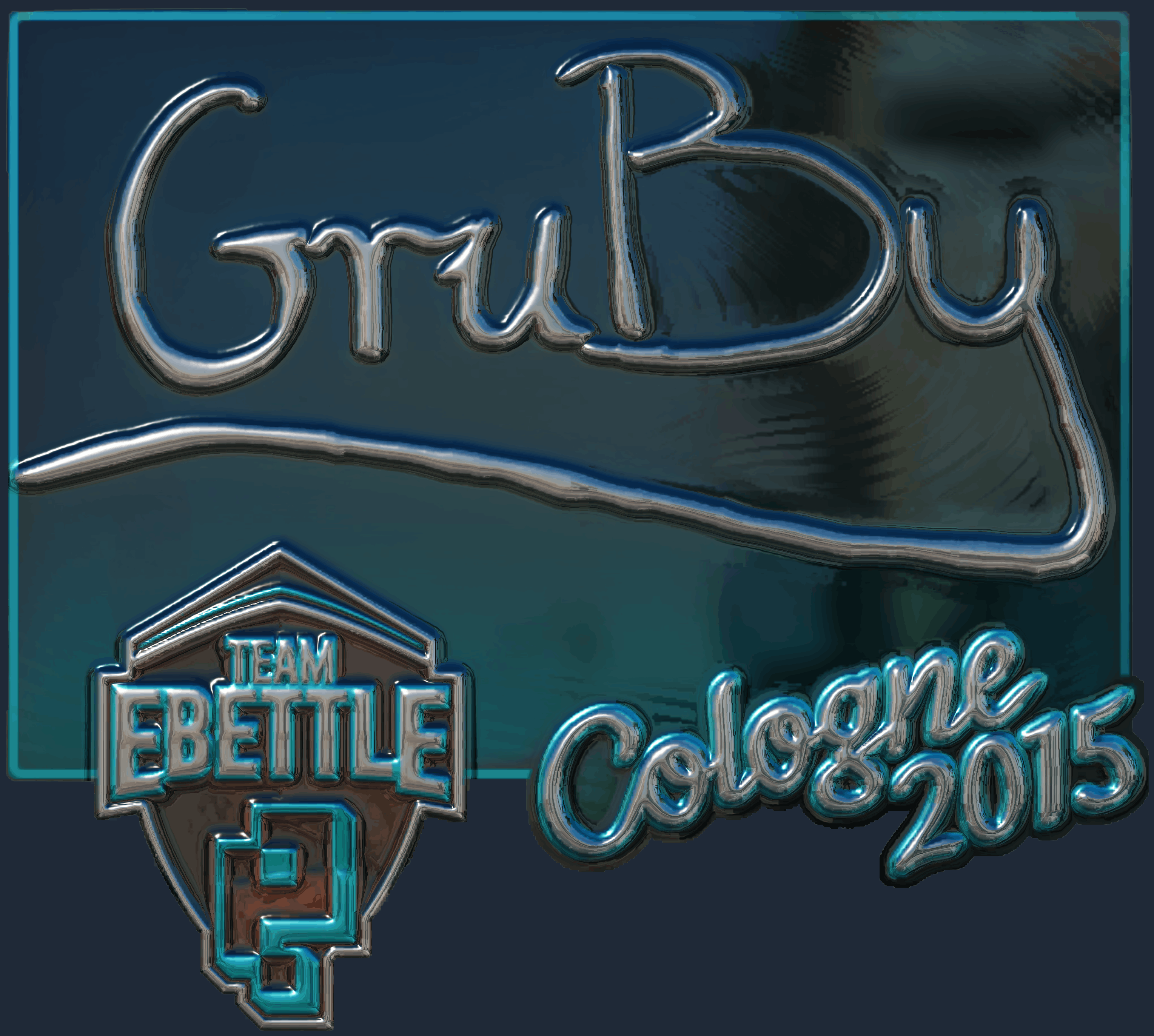Sticker | GruBy (Foil) | Cologne 2015 Image