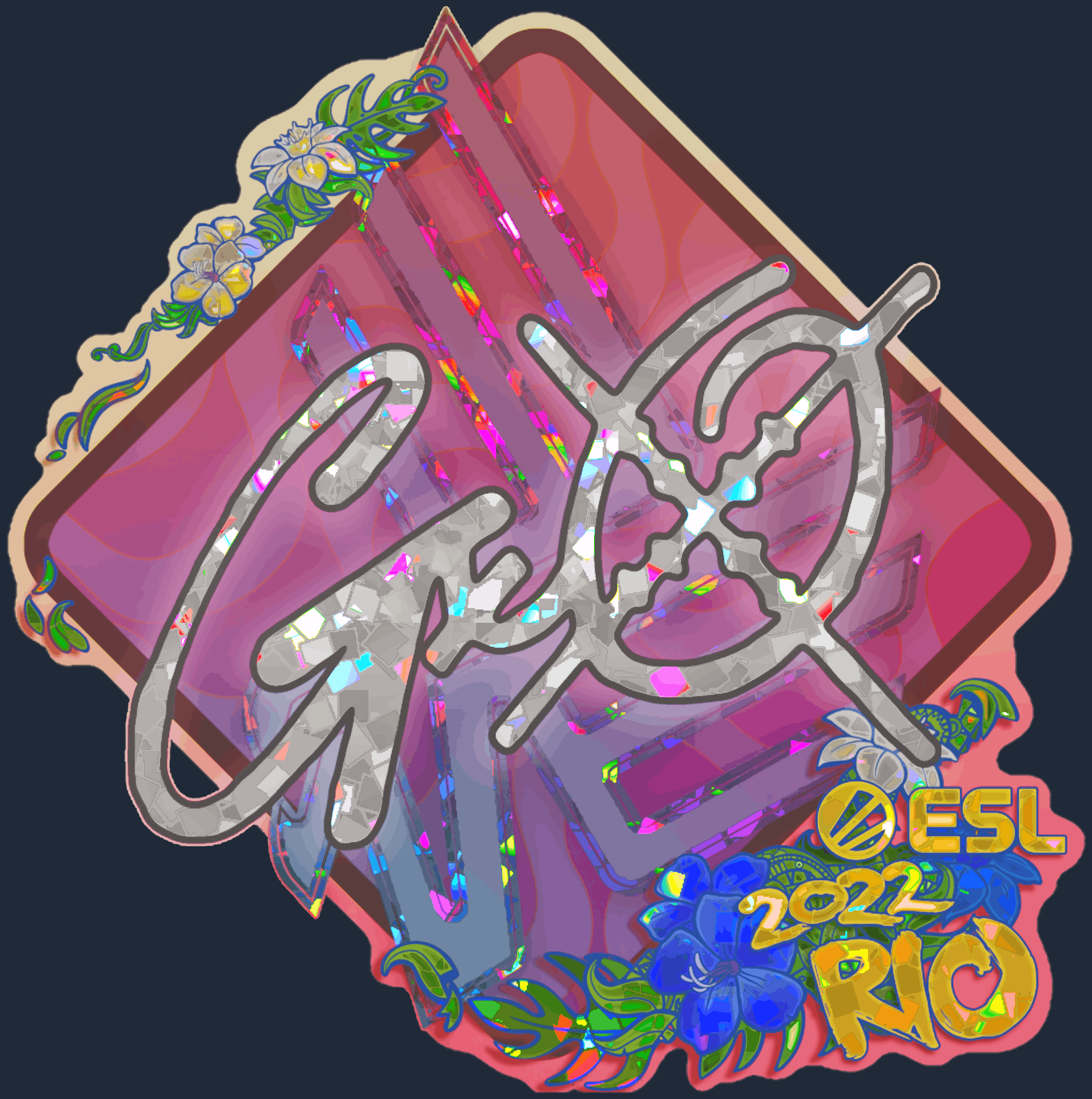 Sticker | gxx- (Glitter) | Rio 2022 Image