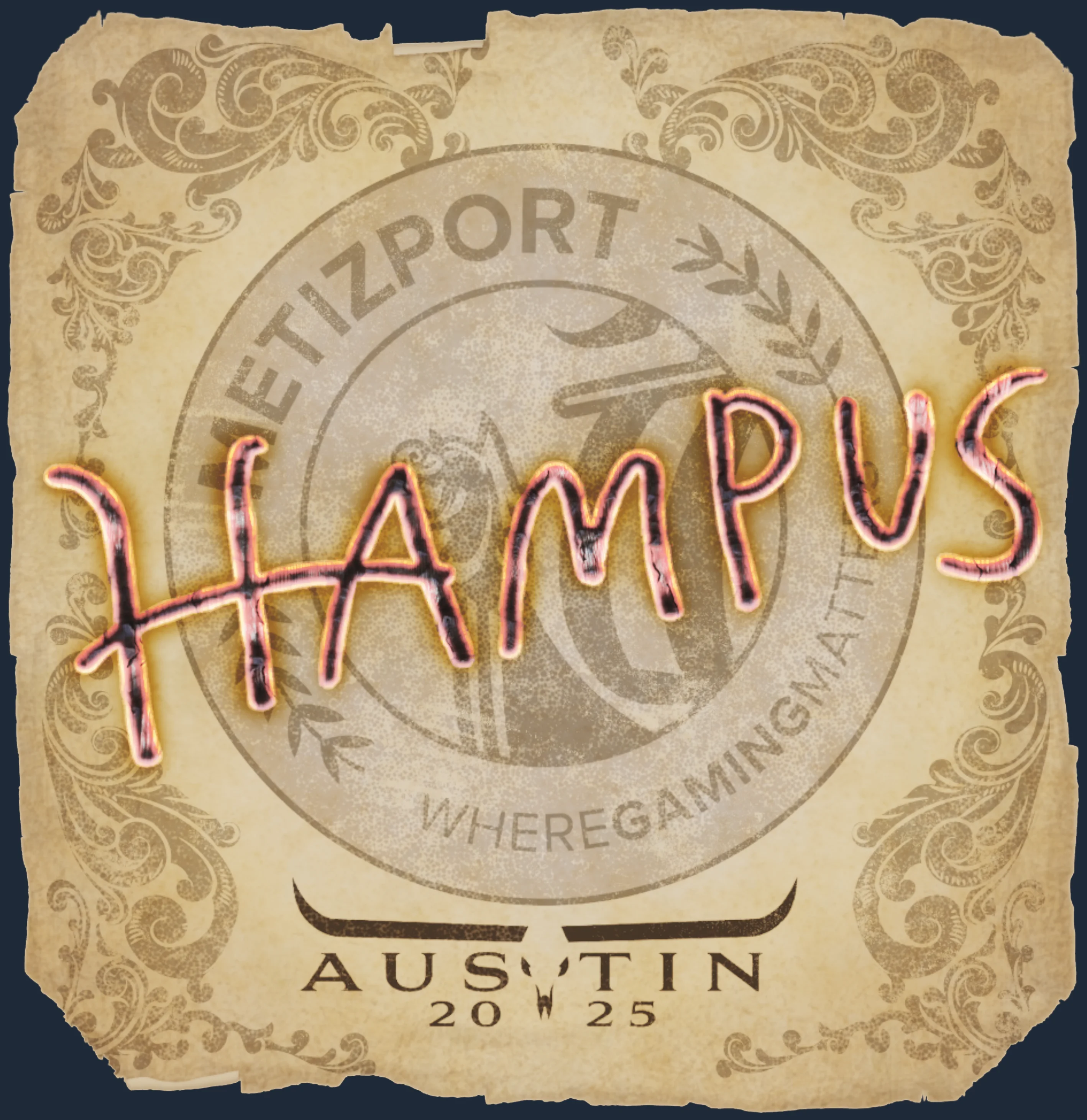 Sticker | hampus | Austin 2025 Image