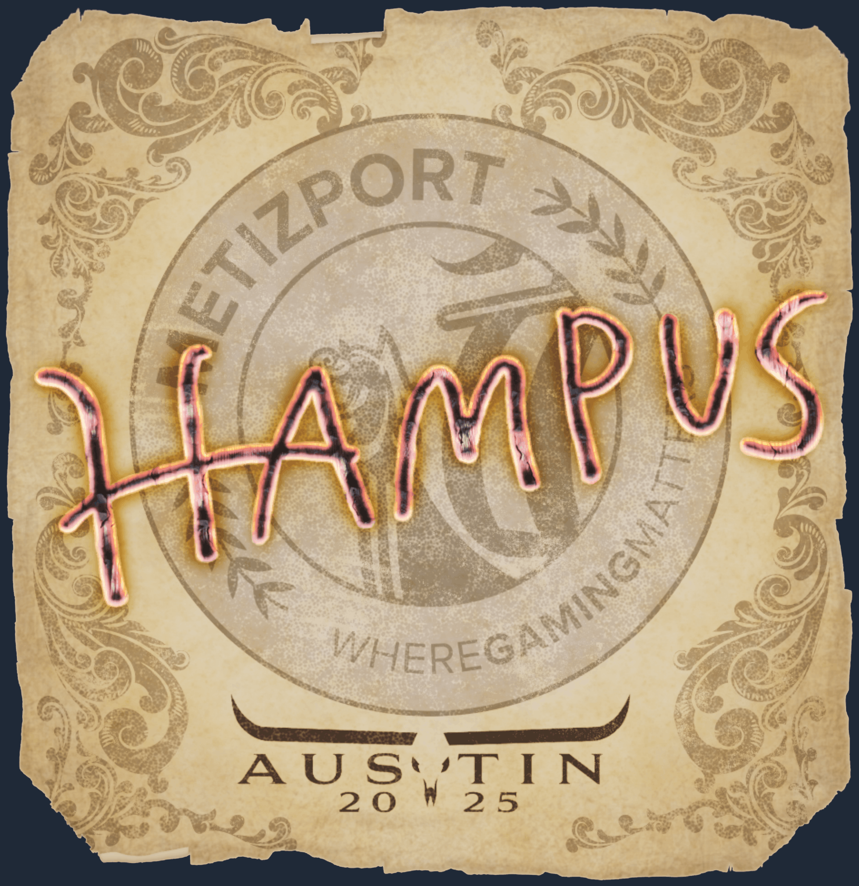 Sticker | hampus | Austin 2025 Image