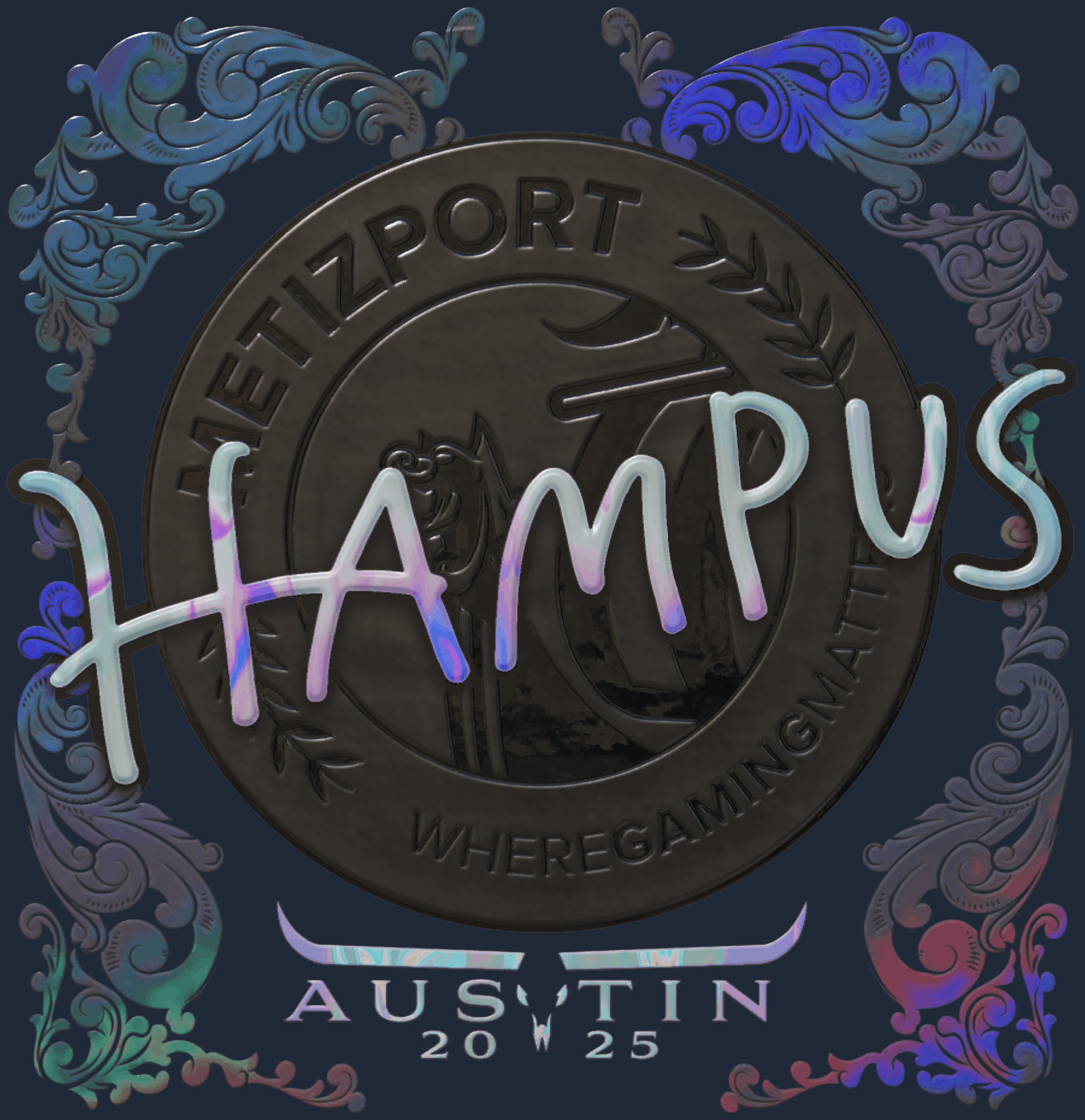 Sticker | hampus (Holo) | Austin 2025 Image
