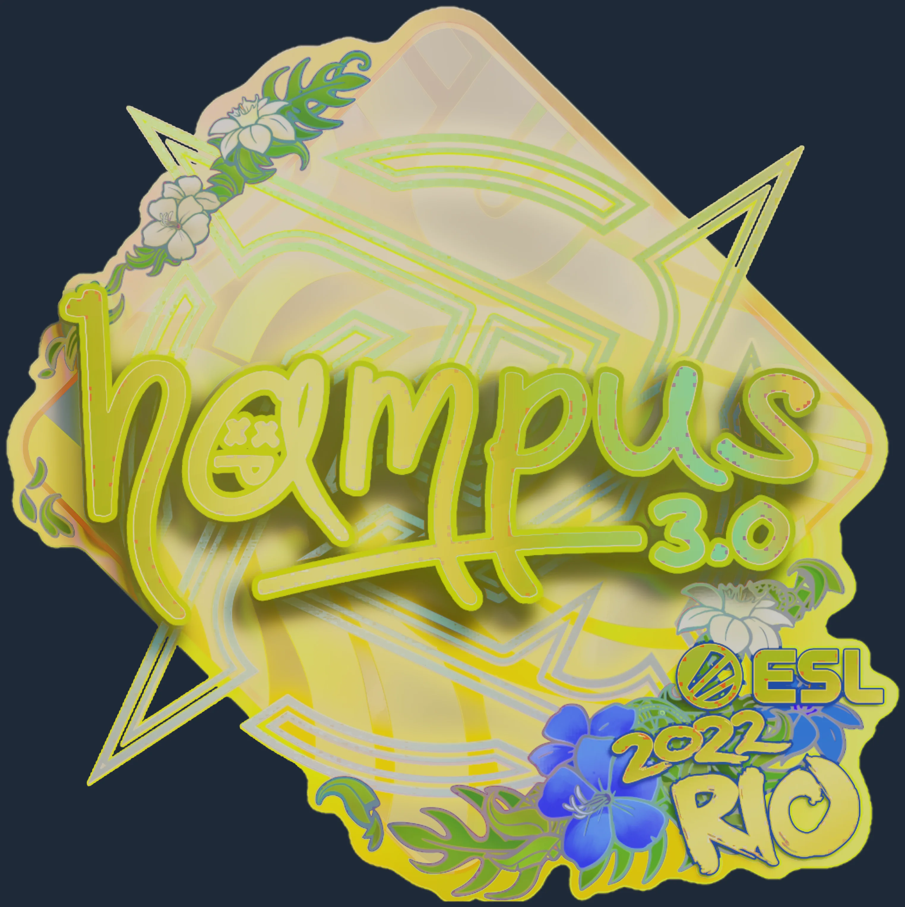 Sticker | hampus (Holo) | Rio 2022 Image