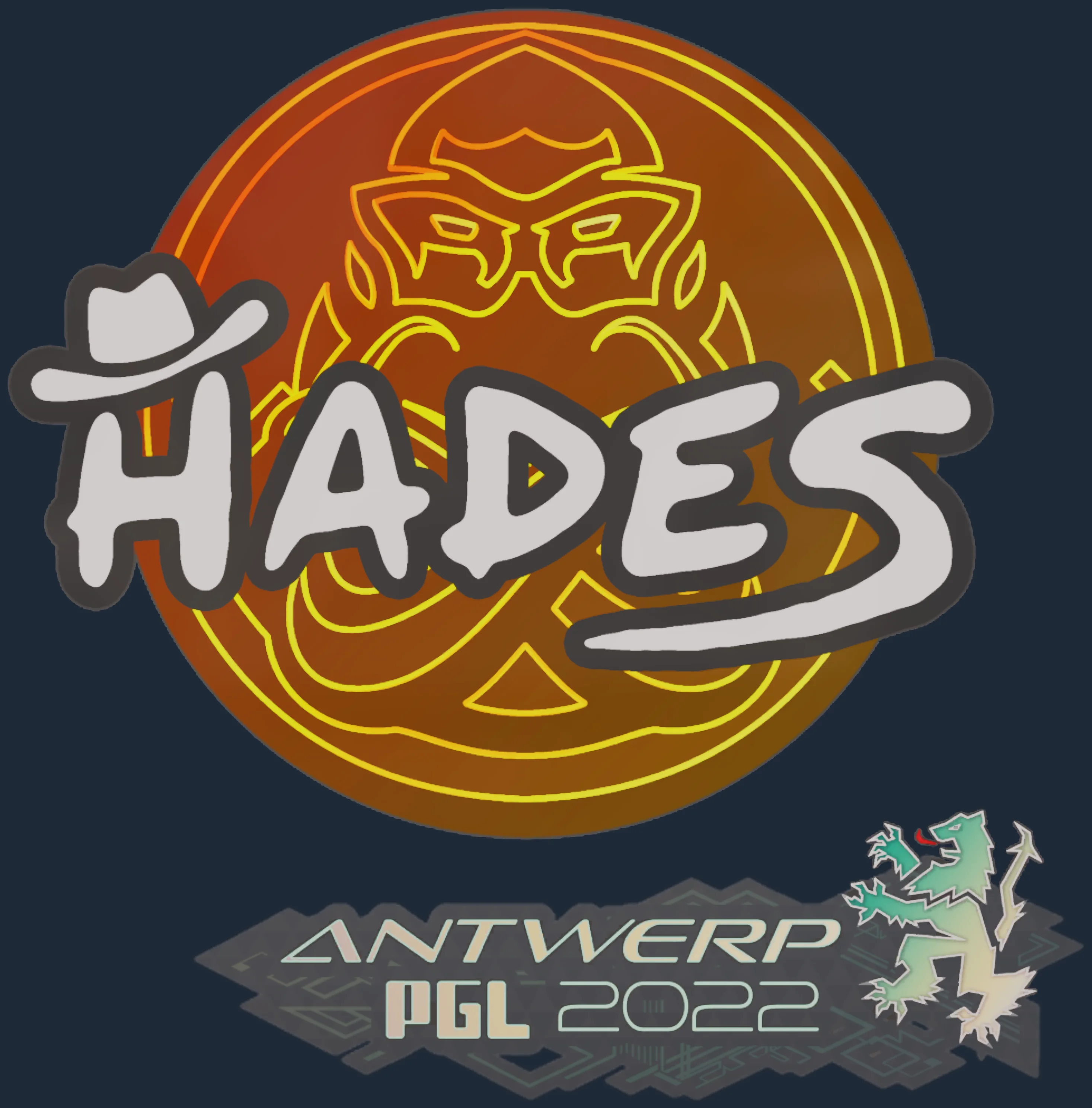 Sticker | hades | Antwerp 2022 Image