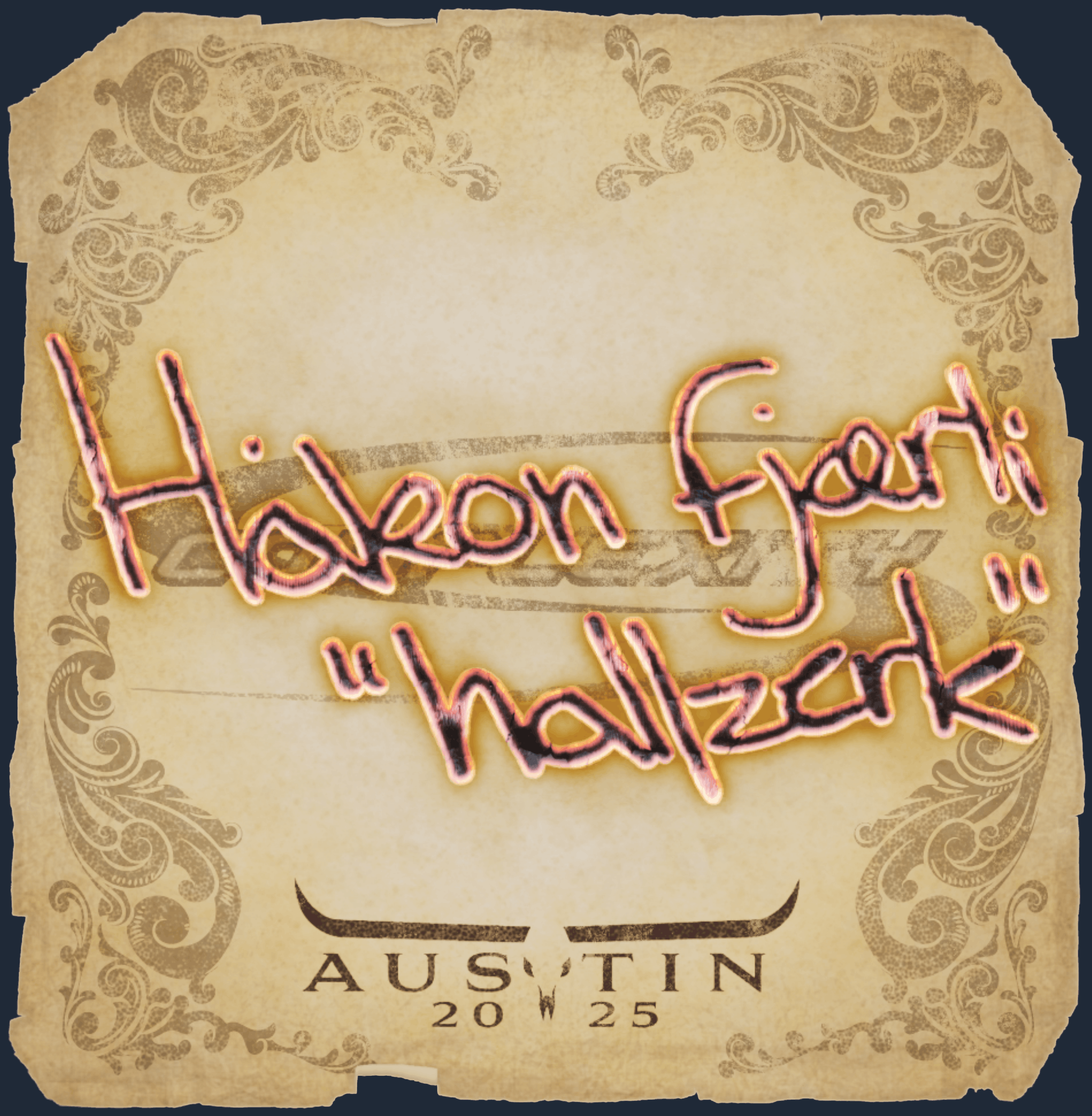 Sticker | hallzerk | Austin 2025 Image