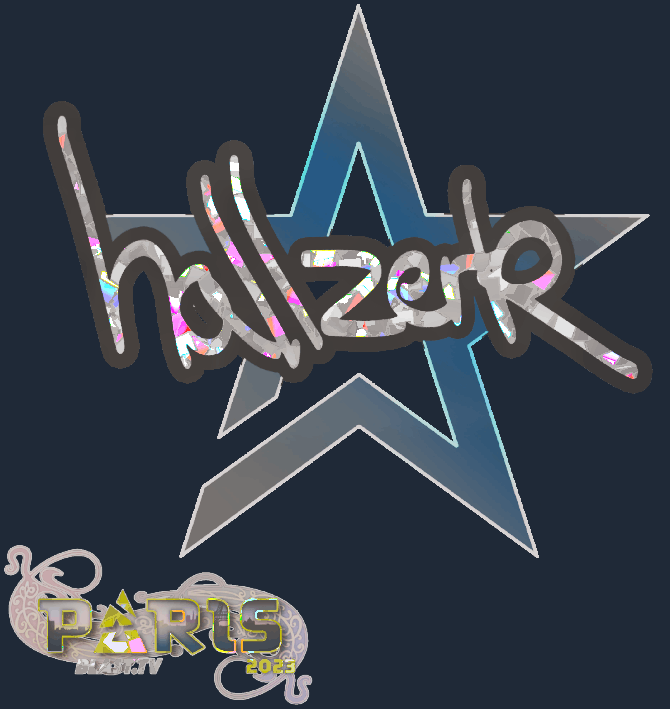 Sticker | hallzerk (Glitter) | Paris 2023 Image