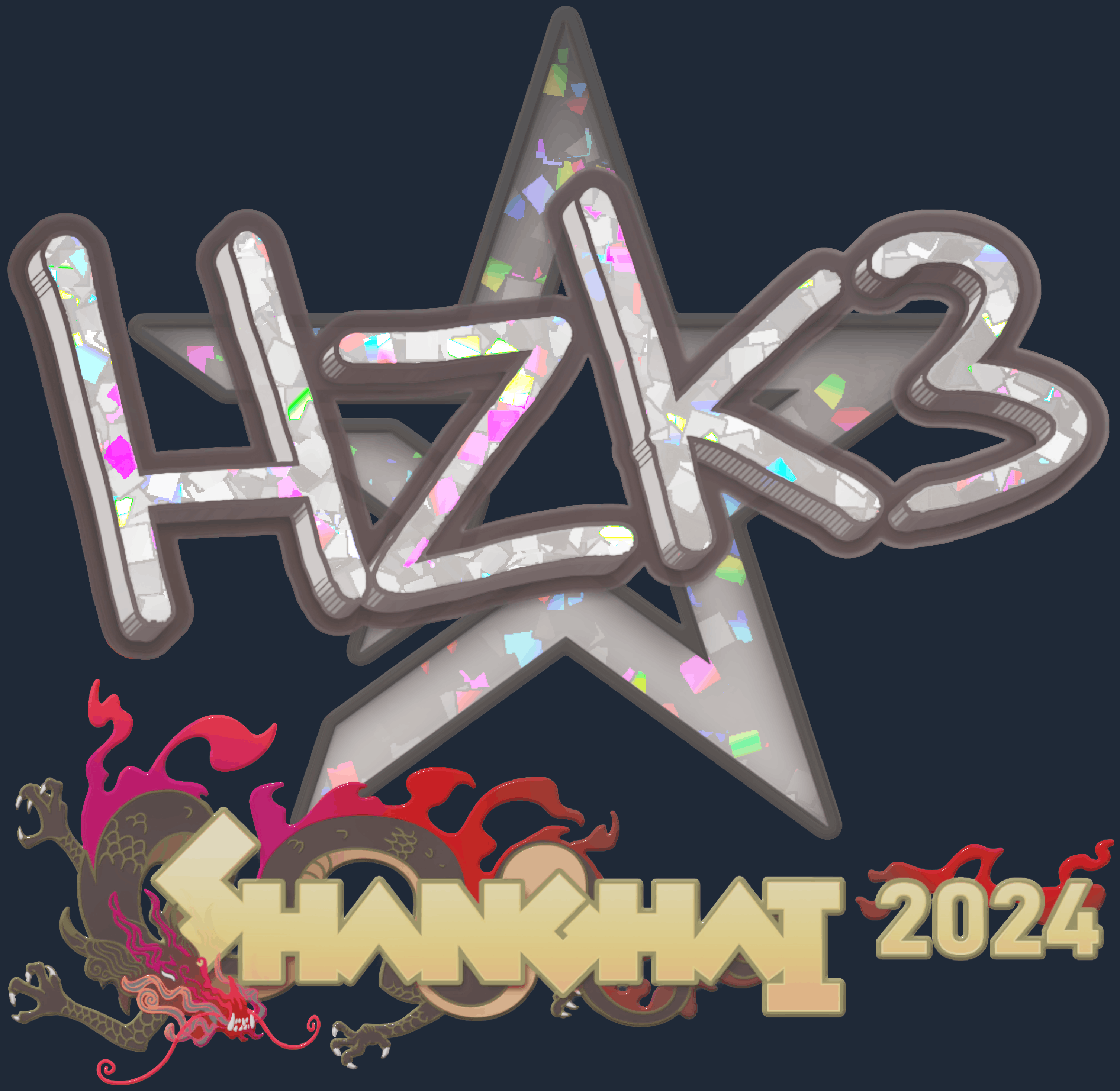 Sticker | hallzerk (Glitter) | Shanghai 2024 Image