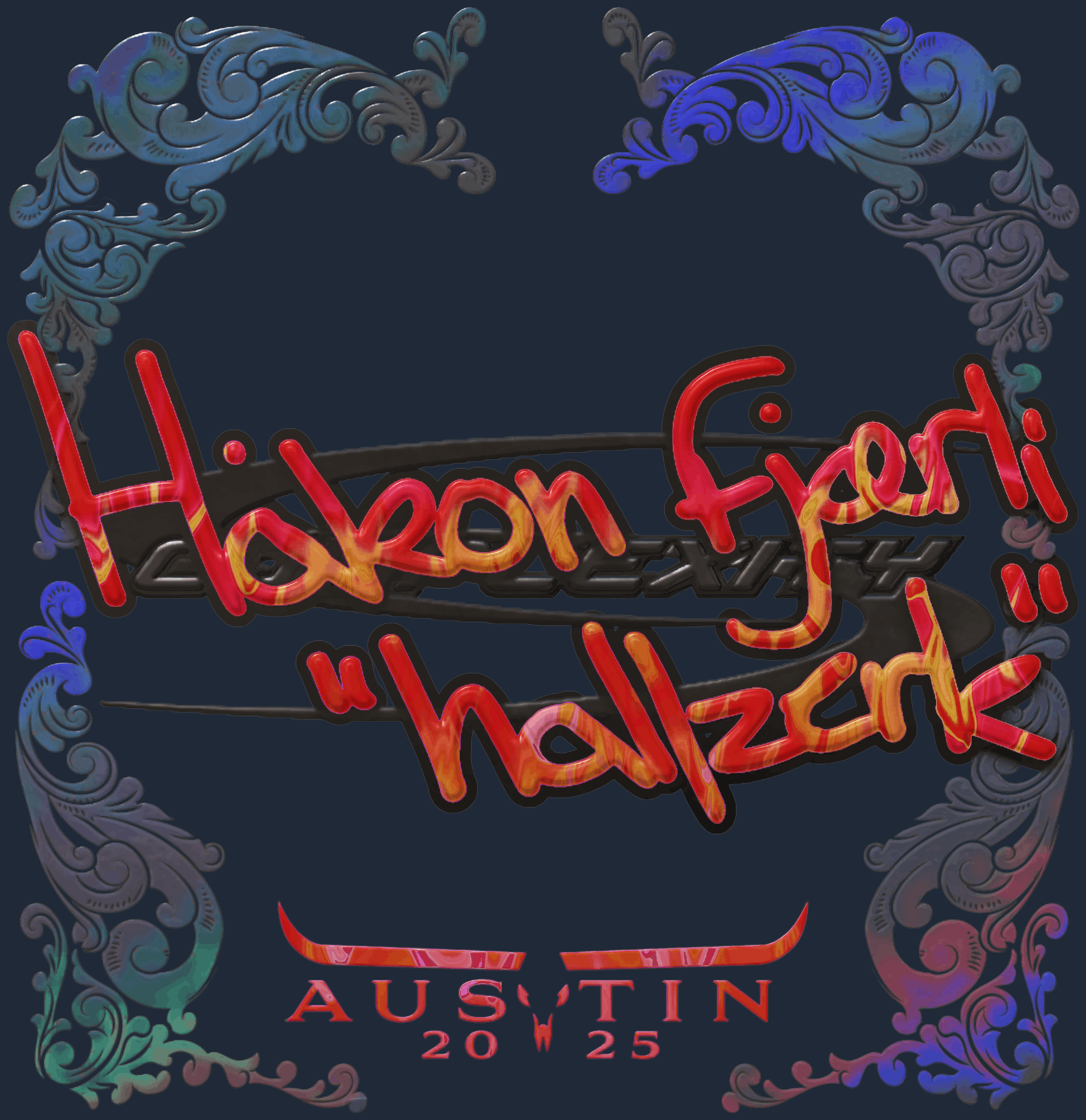 Sticker | hallzerk (Holo) | Austin 2025 Image