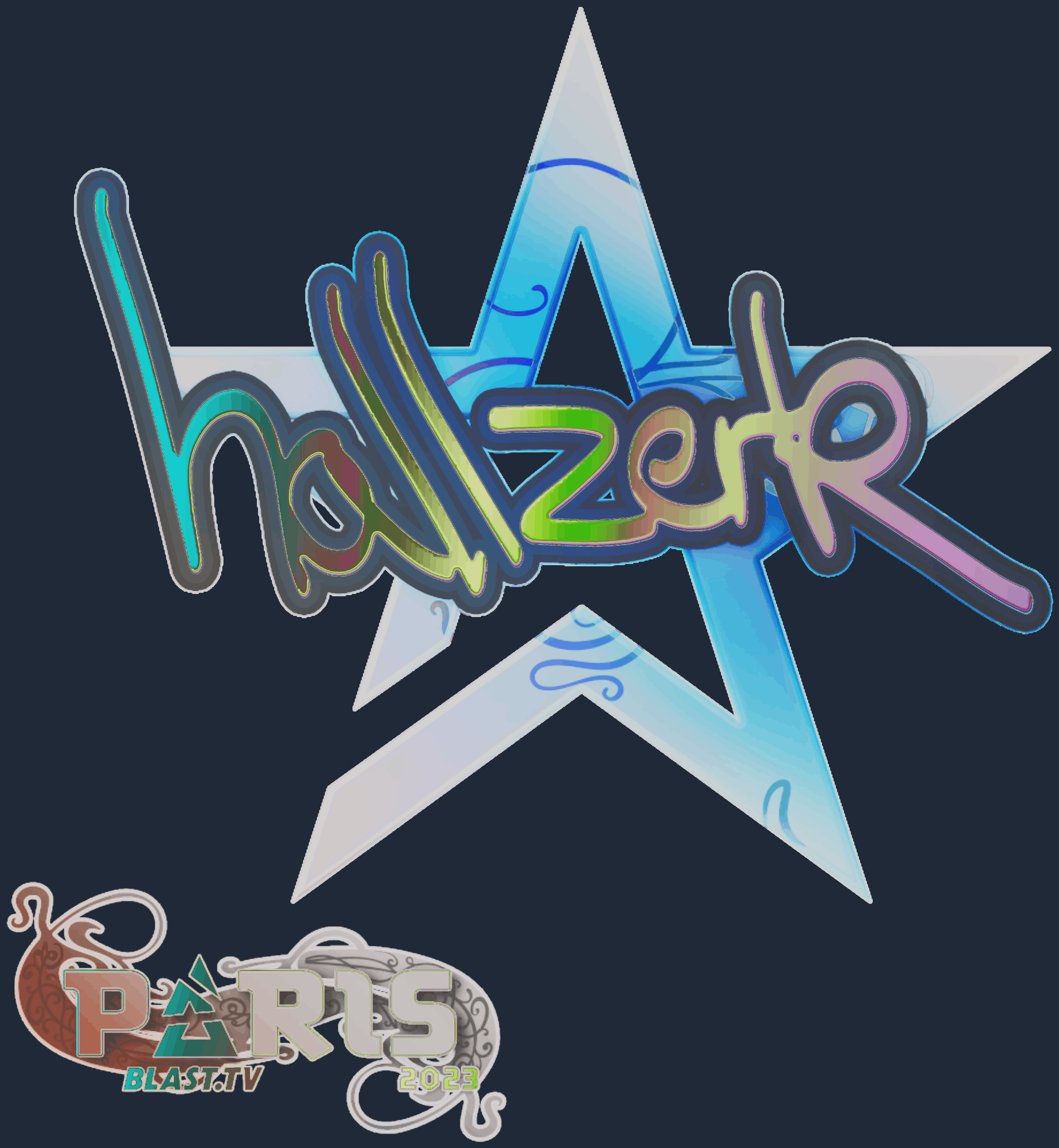 Sticker | hallzerk (Holo) | Paris 2023 Image