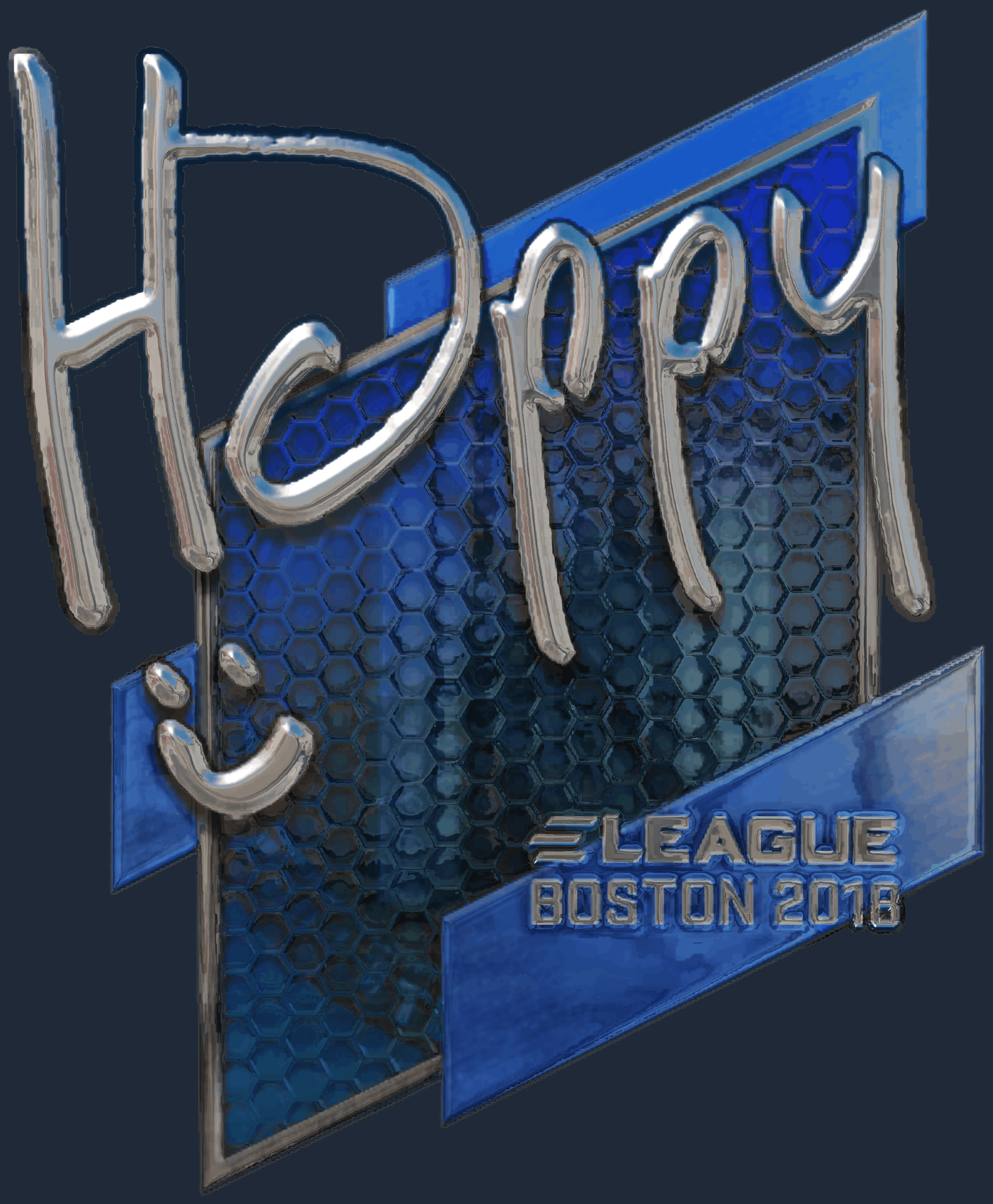 Sticker | Happy (Foil) | Boston 2018 Image