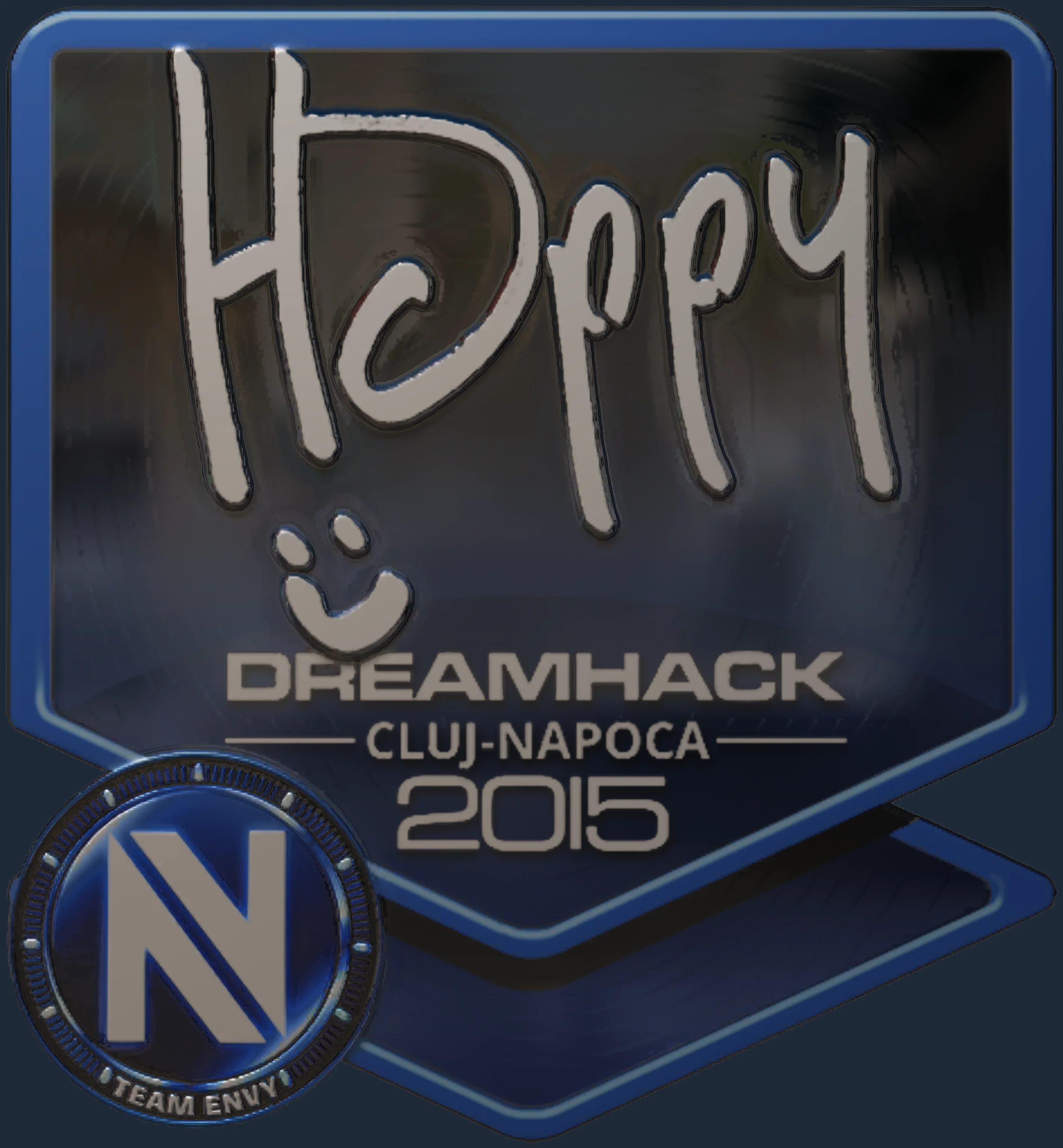 Sticker | Happy (Foil) | Cluj-Napoca 2015 Image