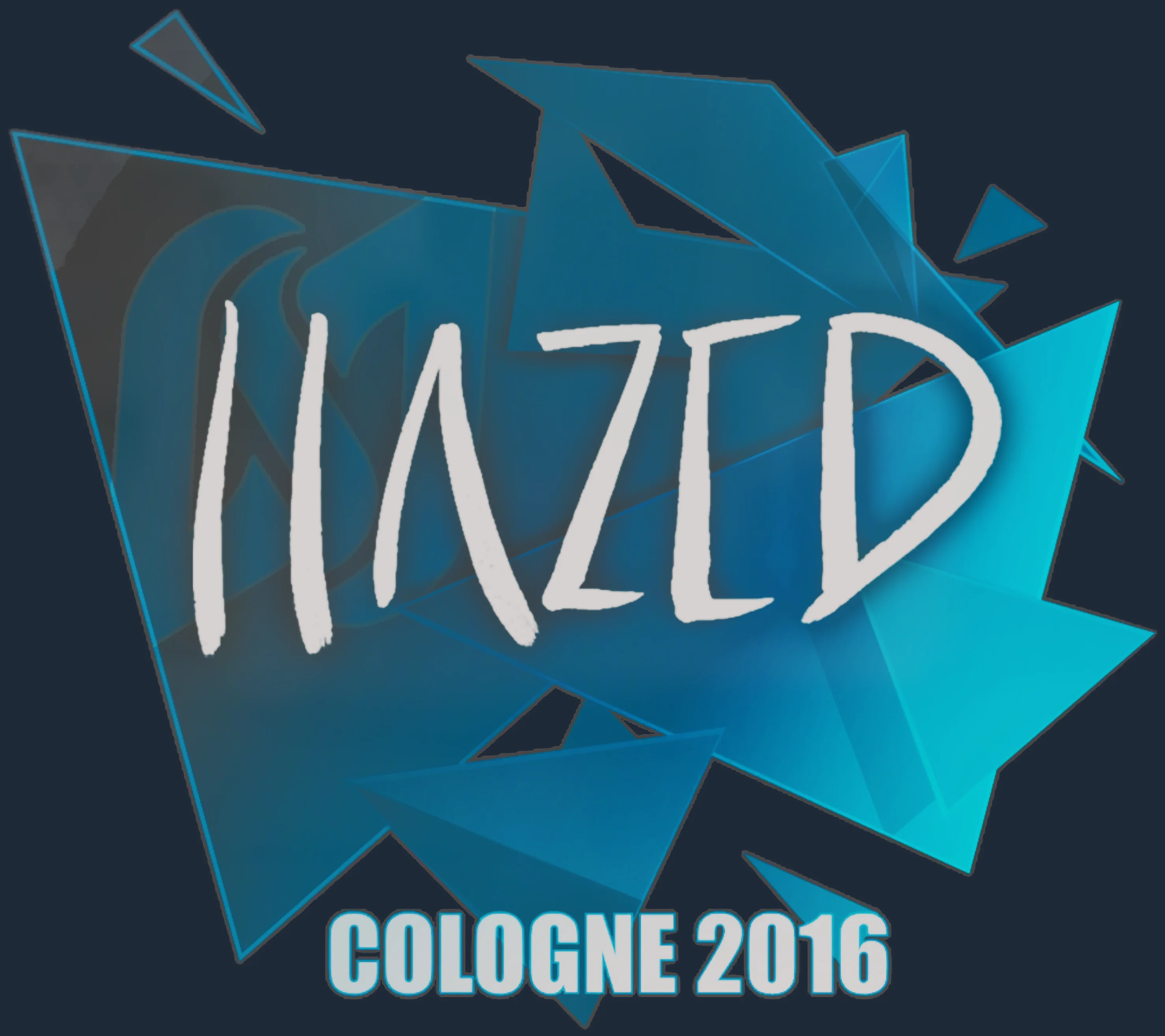 Sticker | hazed | Cologne 2016 Image