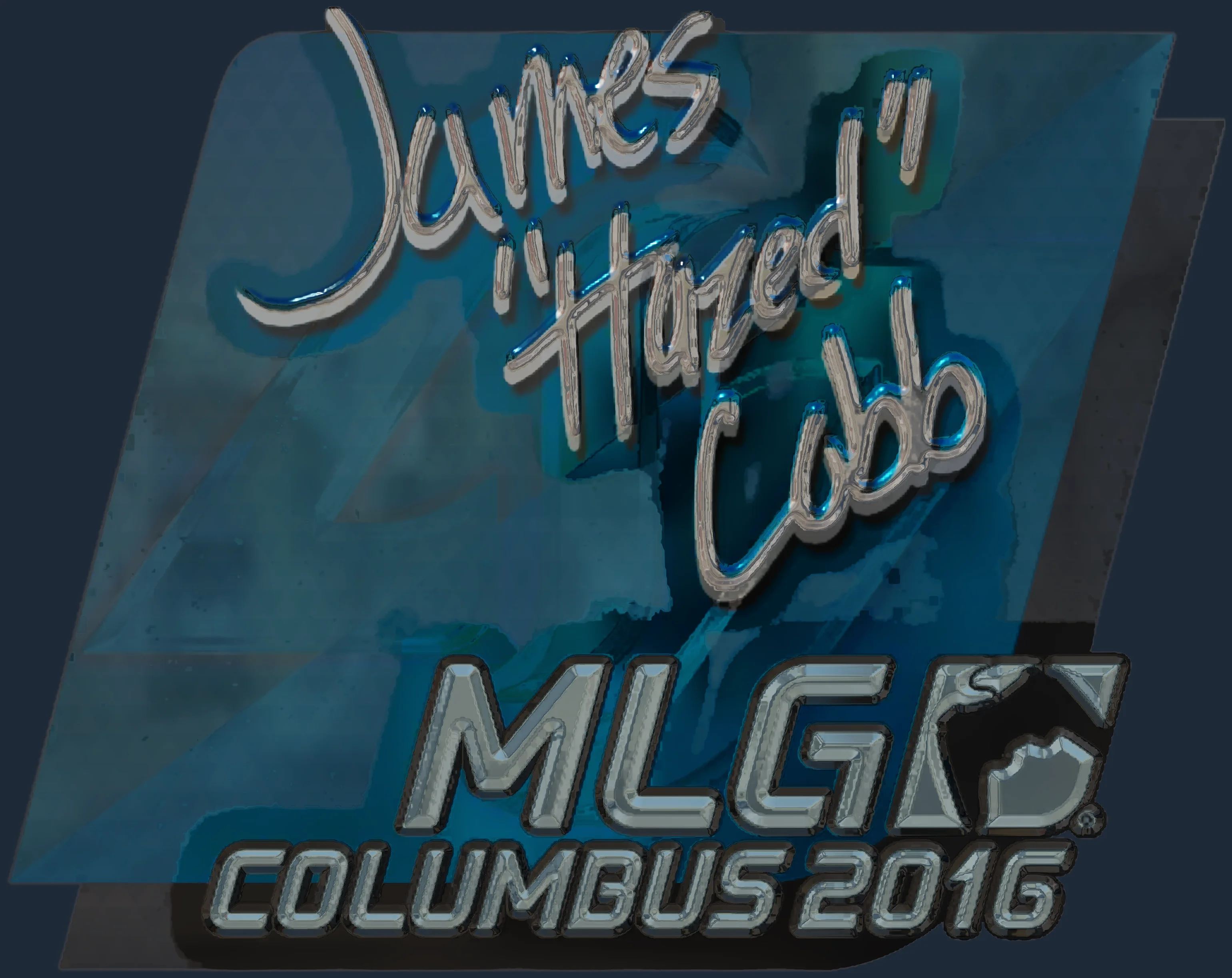 Sticker | hazed (Foil) | MLG Columbus 2016 Image