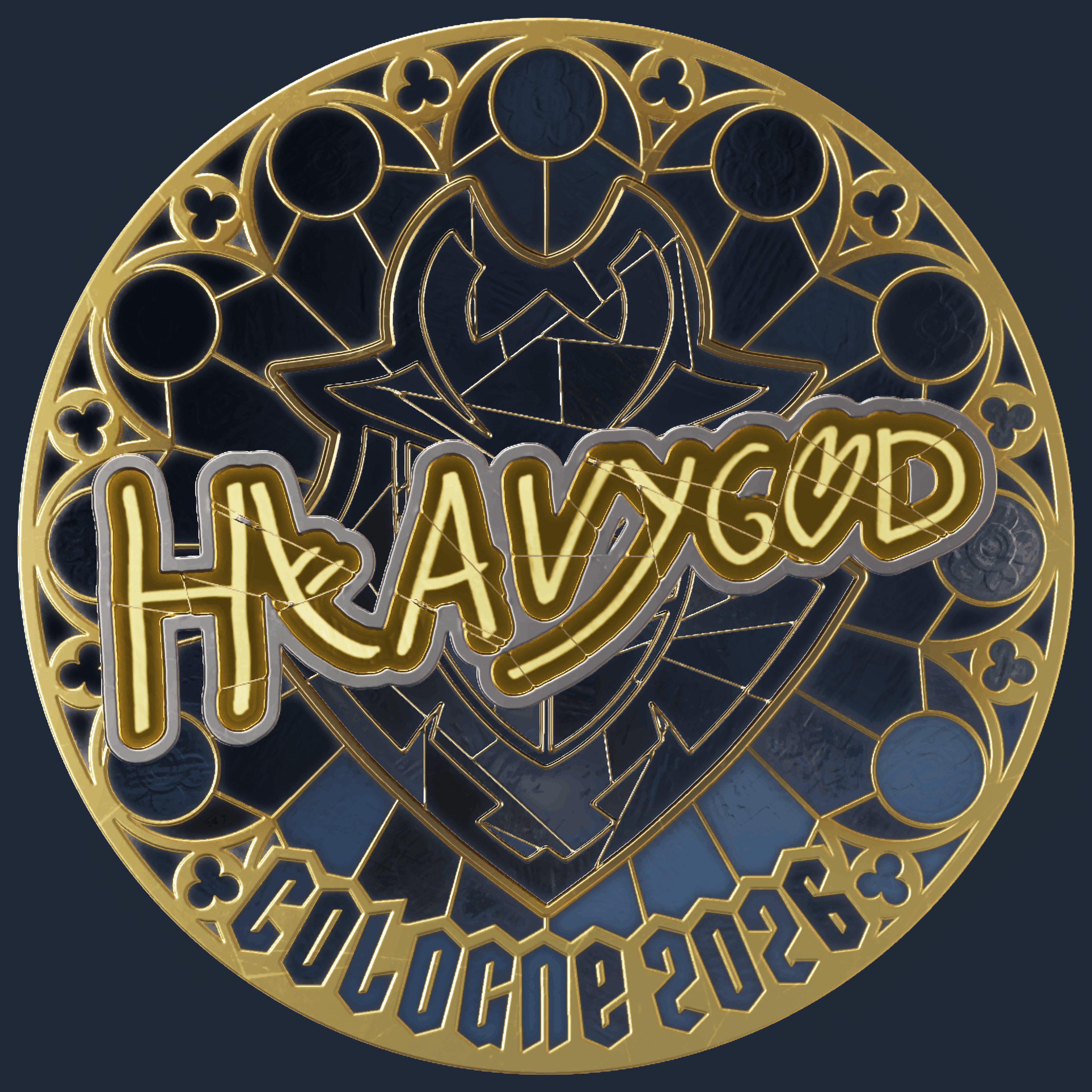 Sticker | Heavygod (Gold) | Cologne 2026 Image