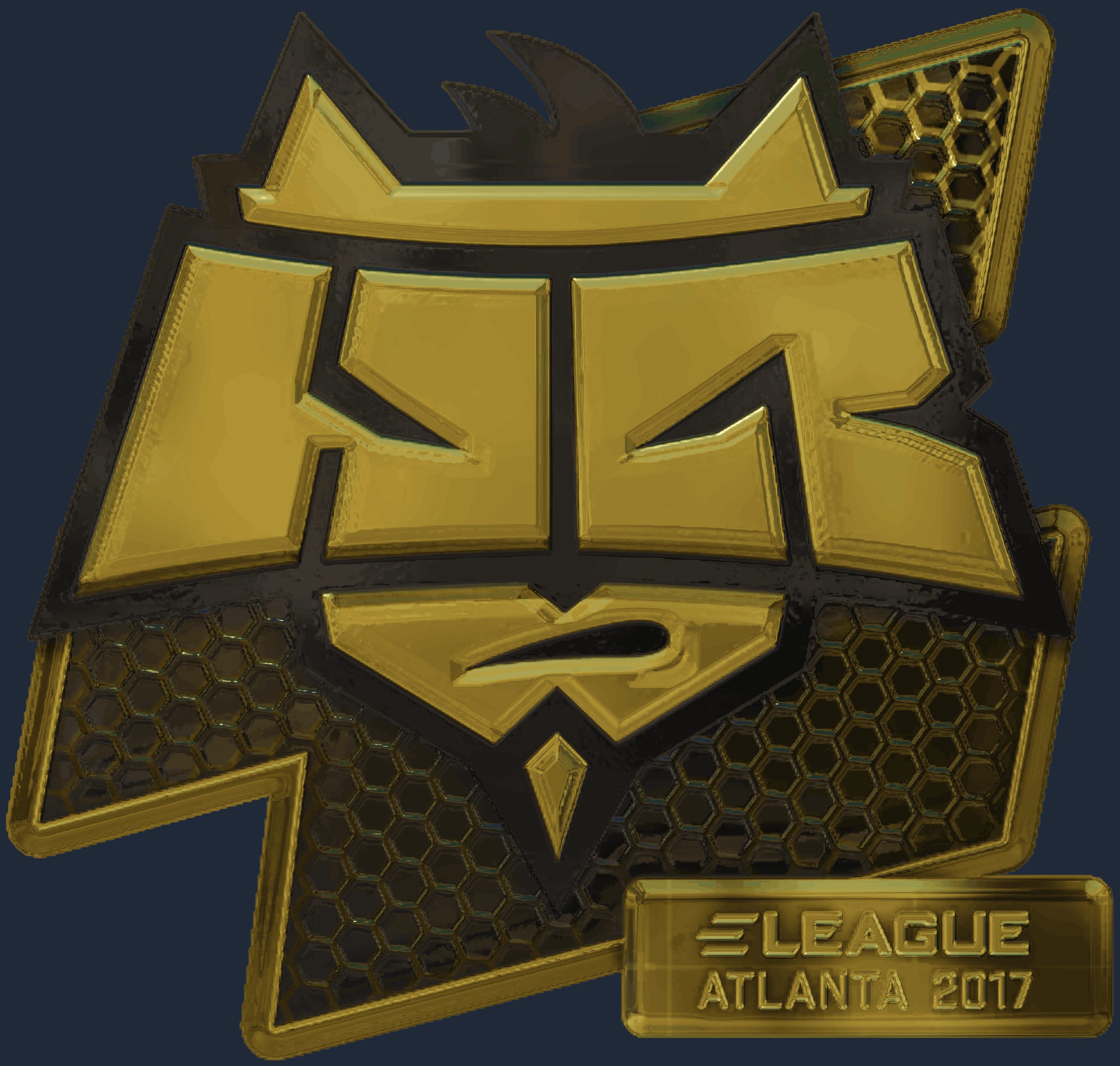 Sticker | HellRaisers (Gold) | Atlanta 2017 Image