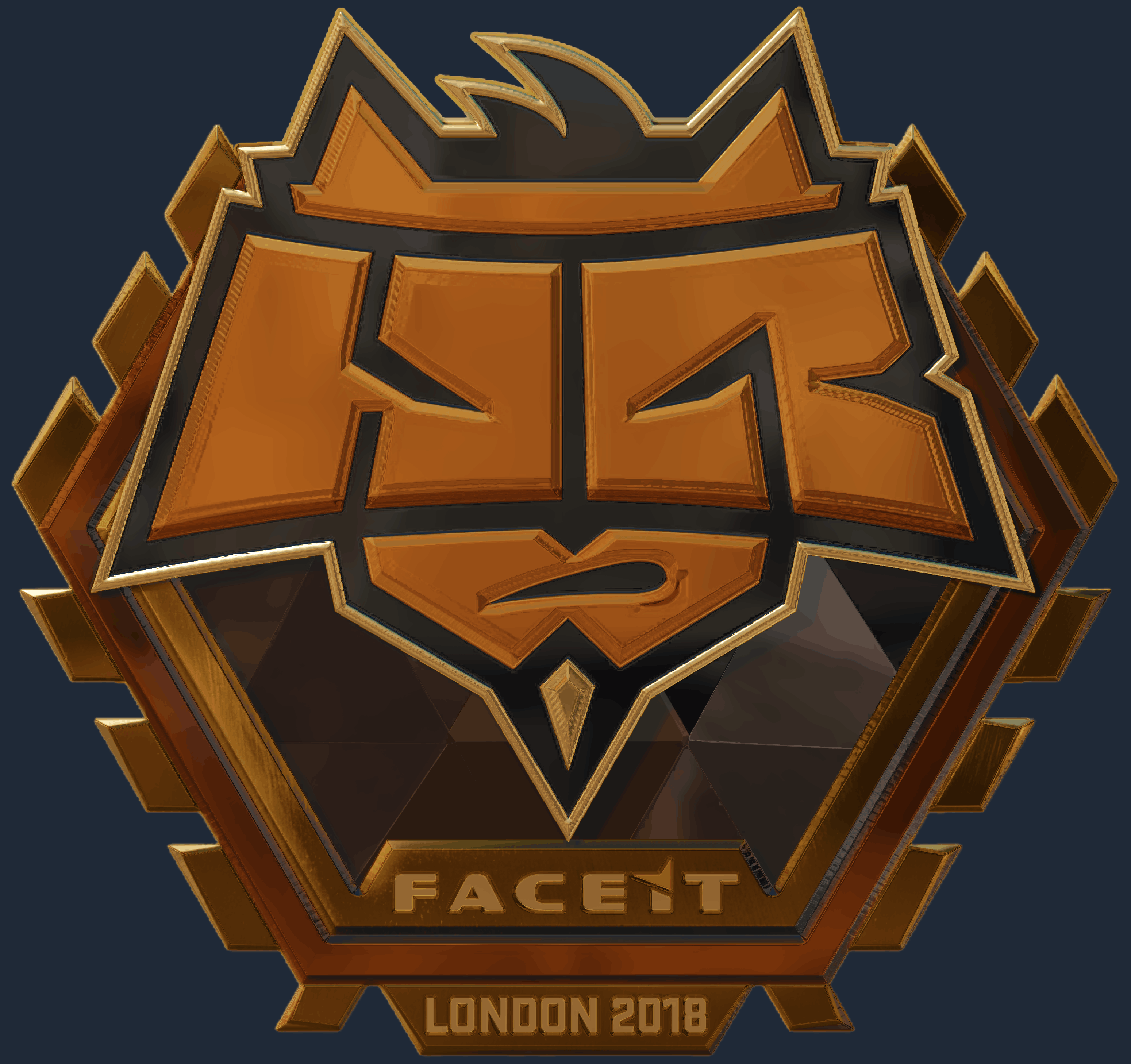 Sticker | HellRaisers (Gold) | London 2018 Image