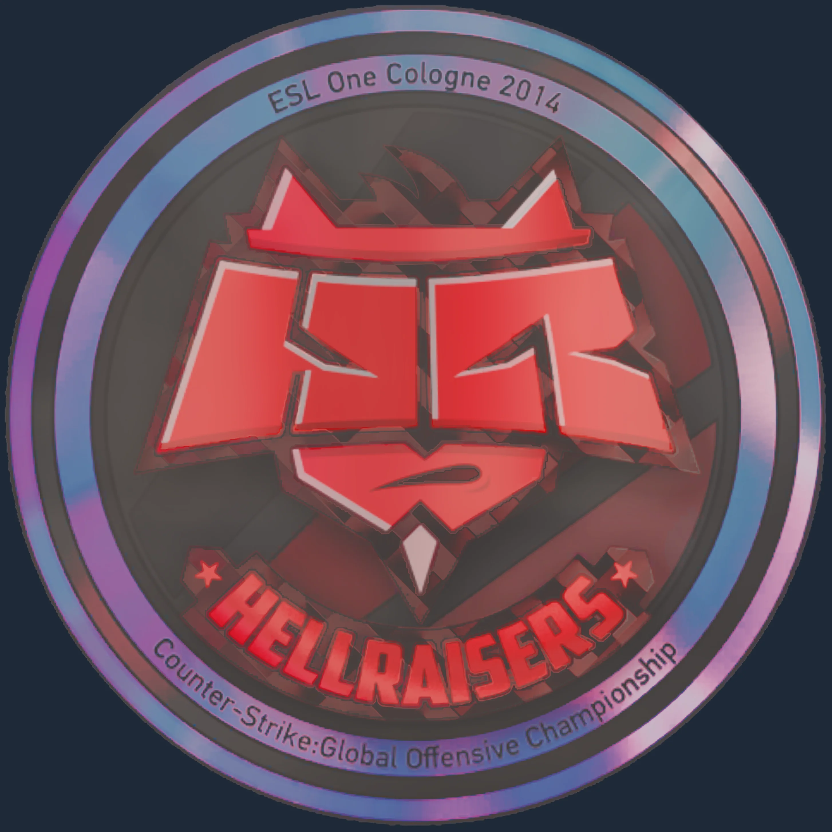 Sticker | HellRaisers (Holo) | Cologne 2014 Image