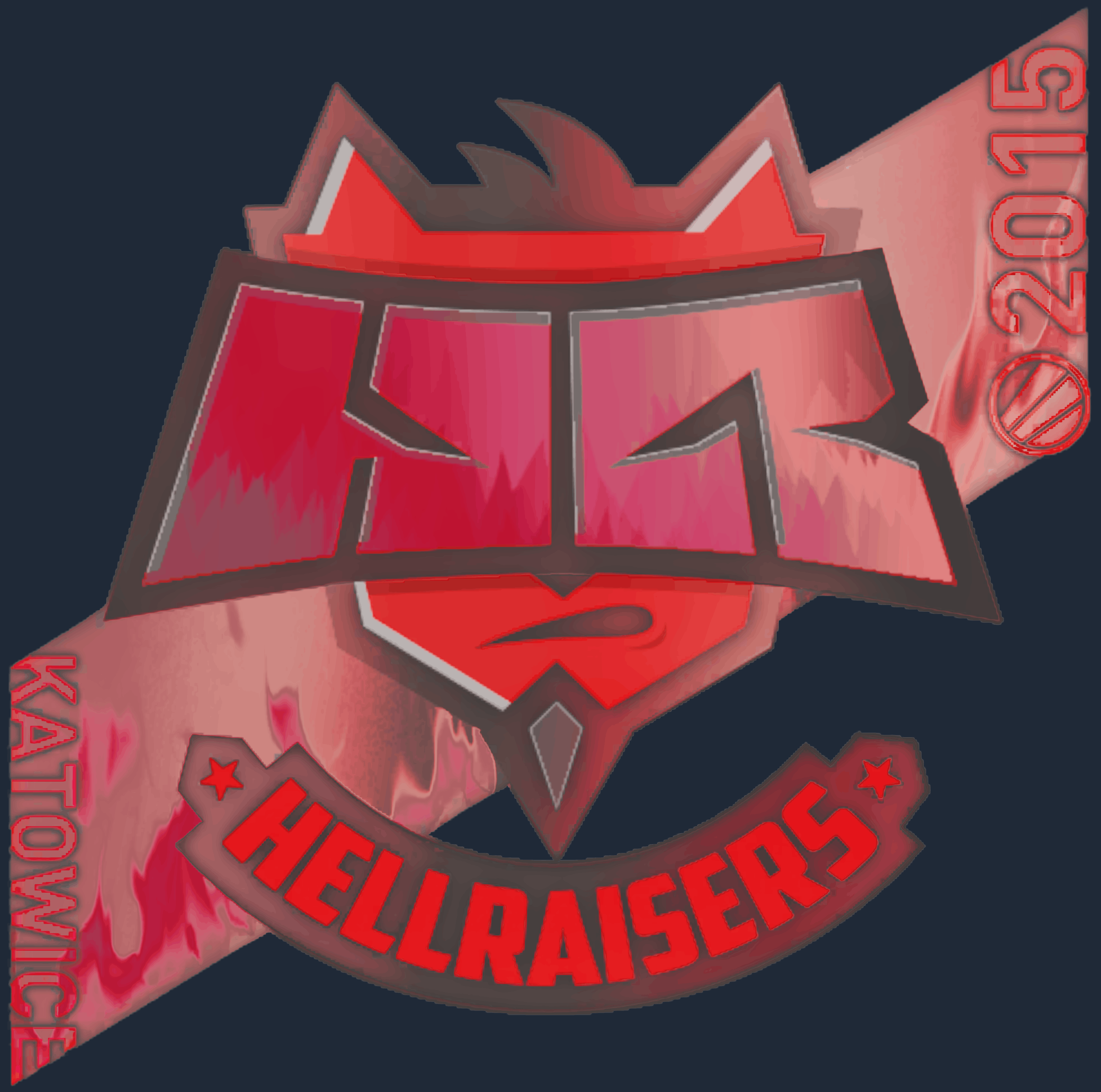 Sticker | HellRaisers (Holo) | Katowice 2015 Image