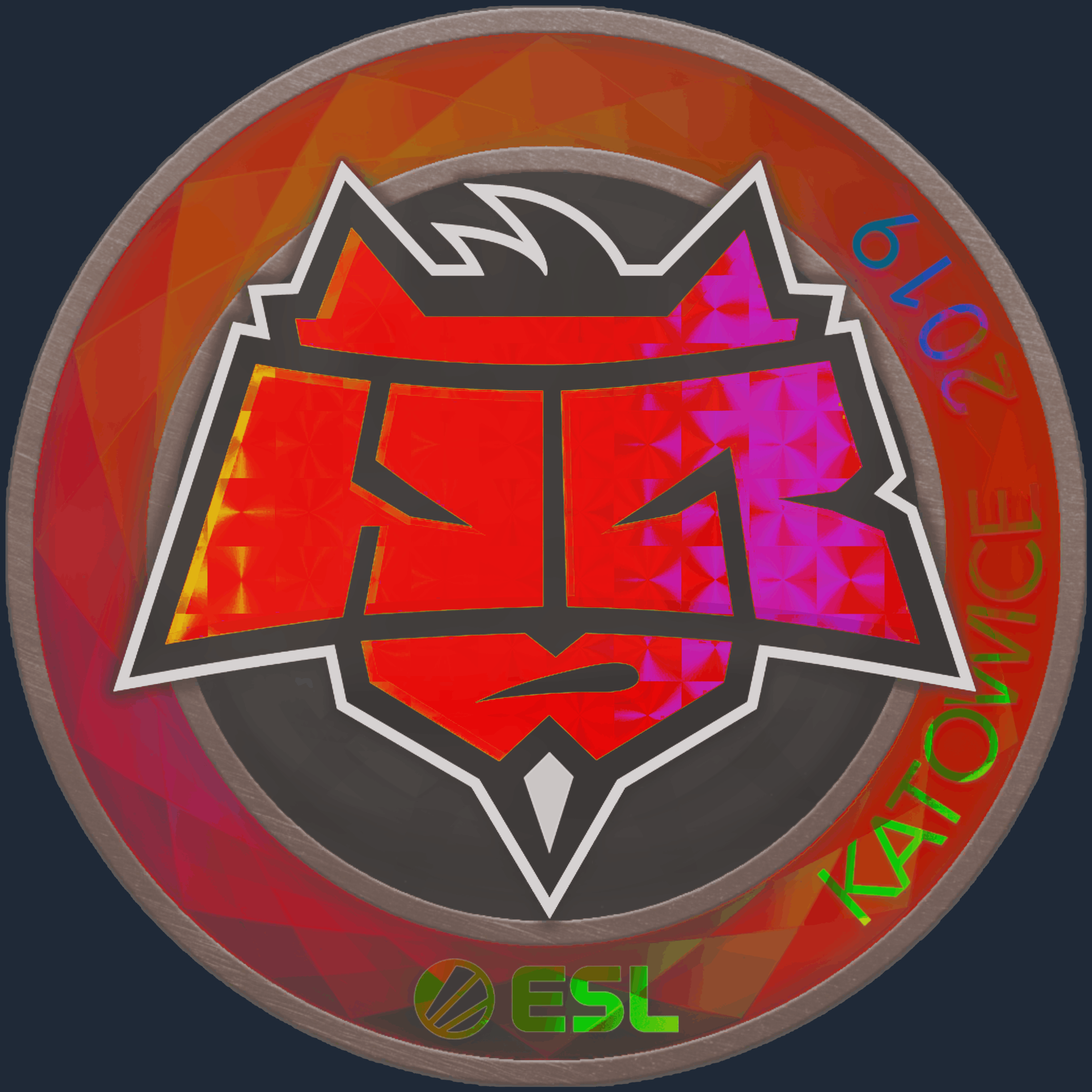 Sticker | HellRaisers (Holo) | Katowice 2019 Image