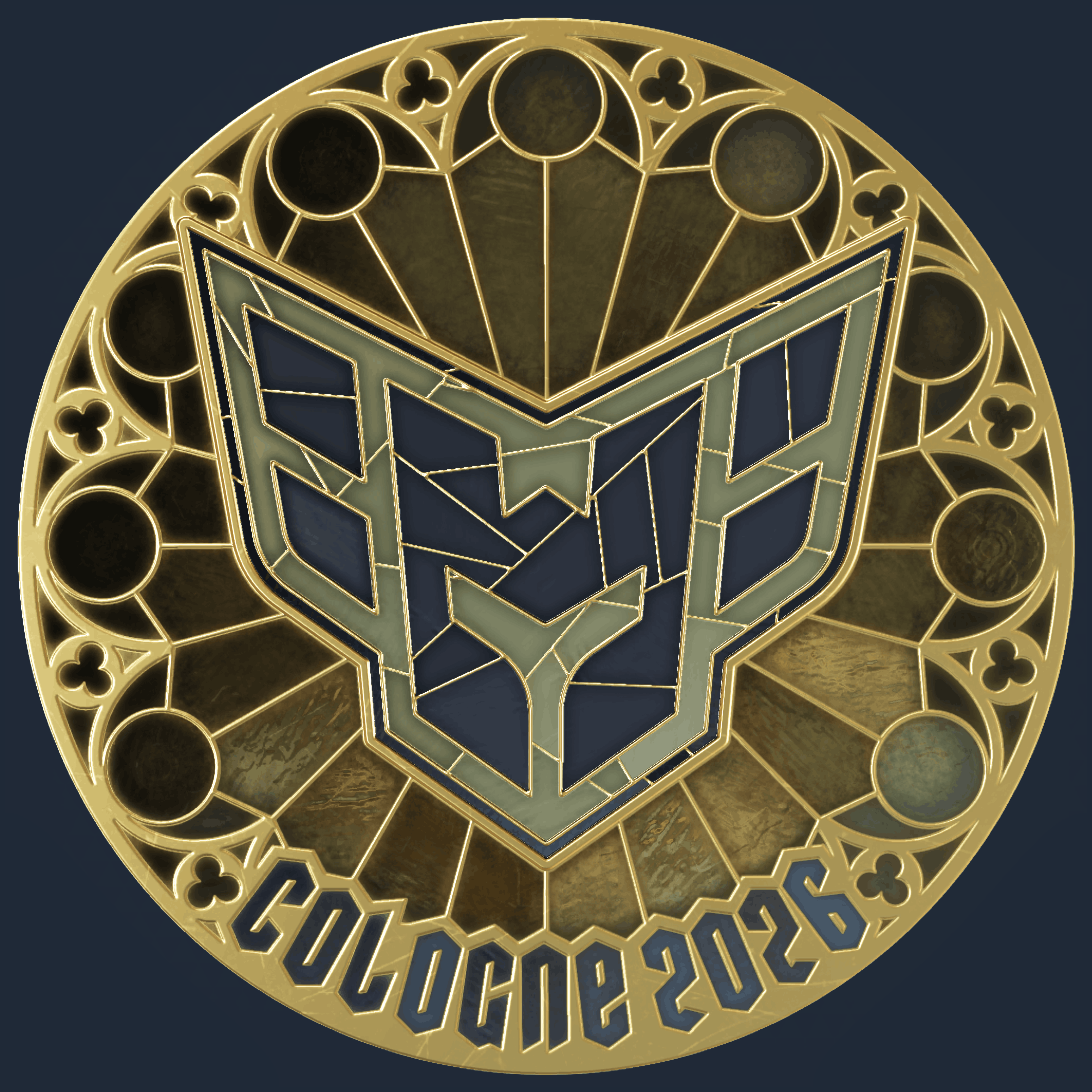 Sticker | HEROIC (Gold) | Cologne 2026 Image