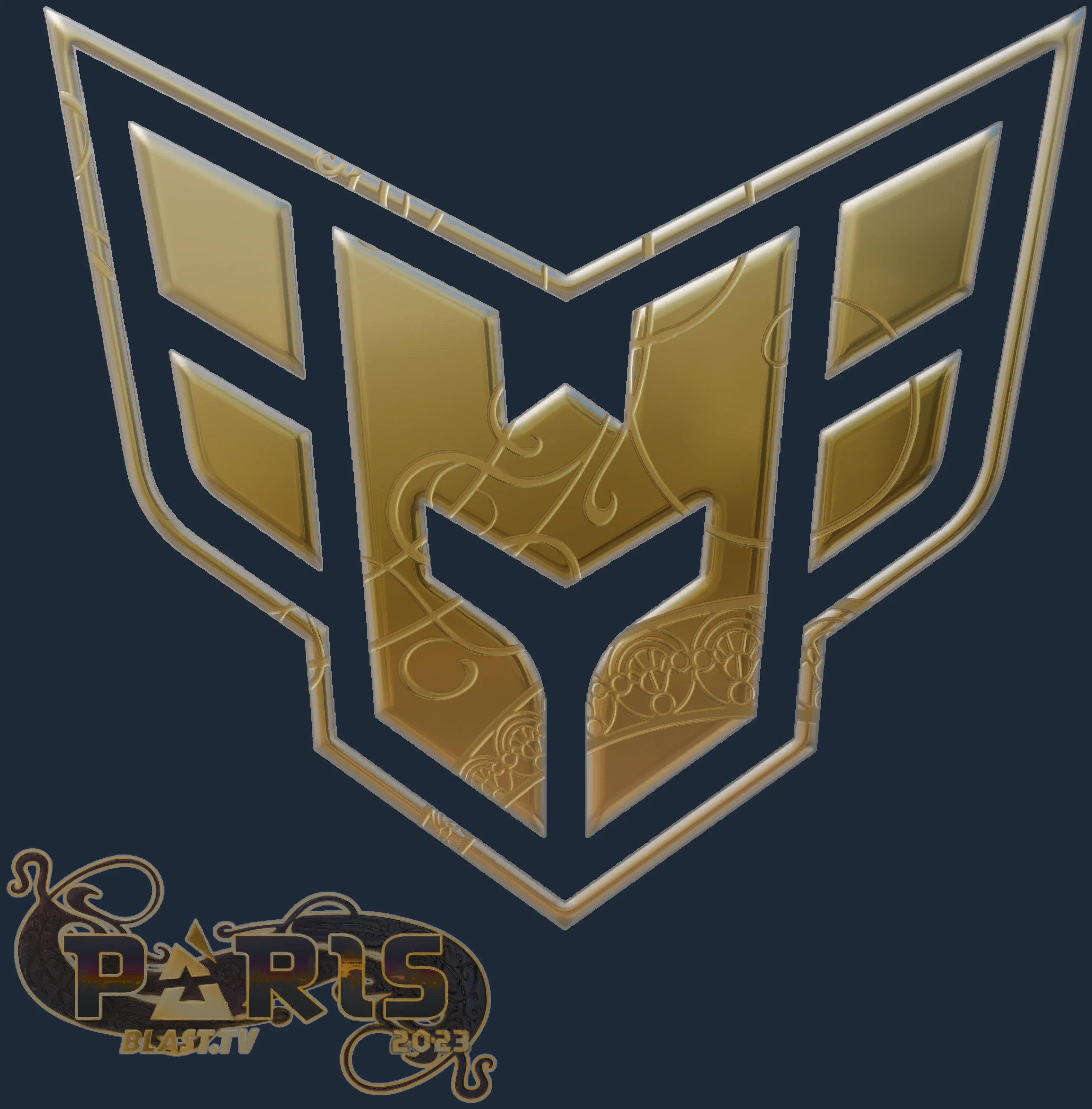 Sticker | Heroic (Gold) | Paris 2023 Image